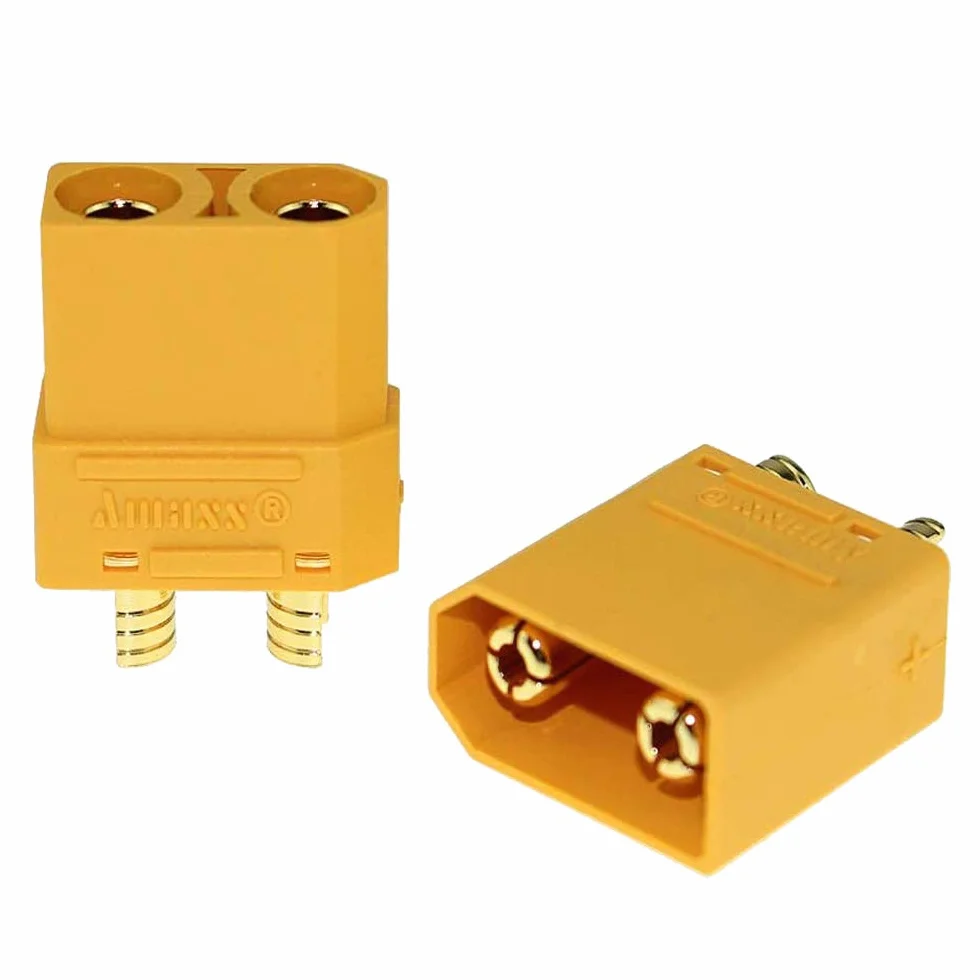 XT90 Conectores Macho Hembra 5 Pares Adaptador con Tubo Termocontraíble