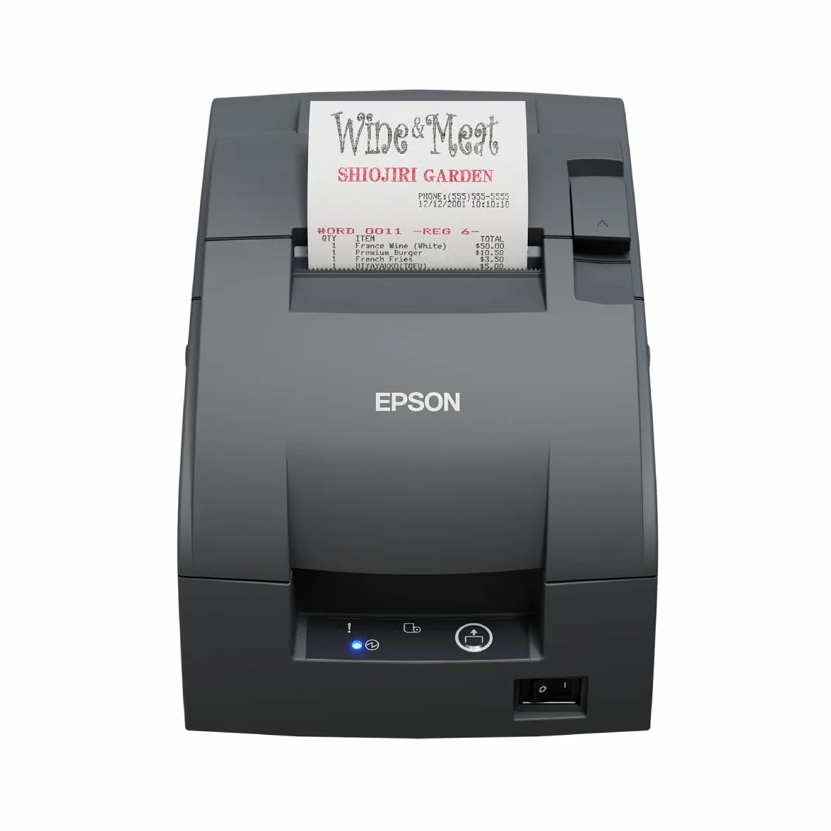 Impresora Matricial USB Epson TM-U220IIB con cortador automático para tickets