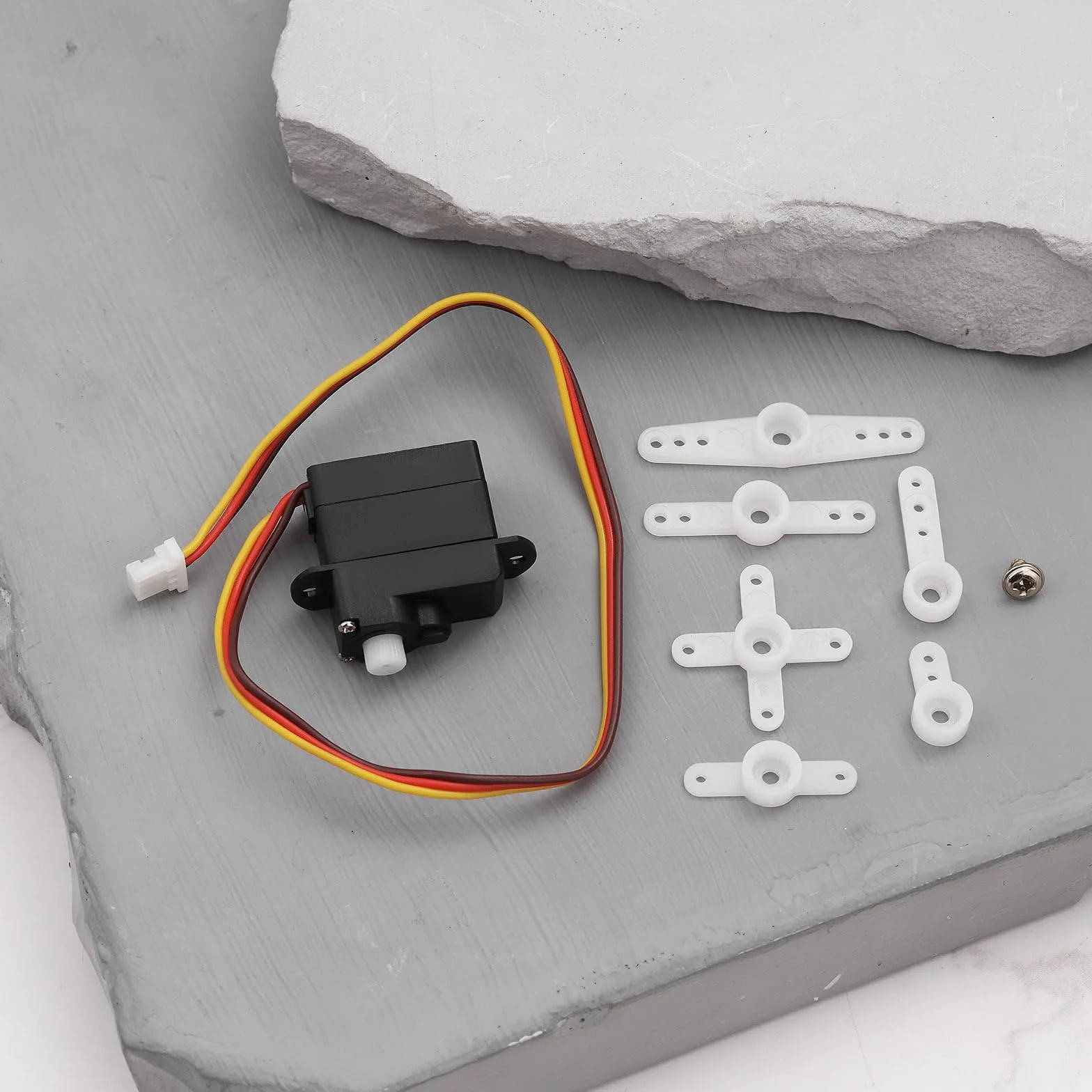 ECSiNG Servo digital 2 g 1,0 mm 260° para modelos de coches y mini aviones