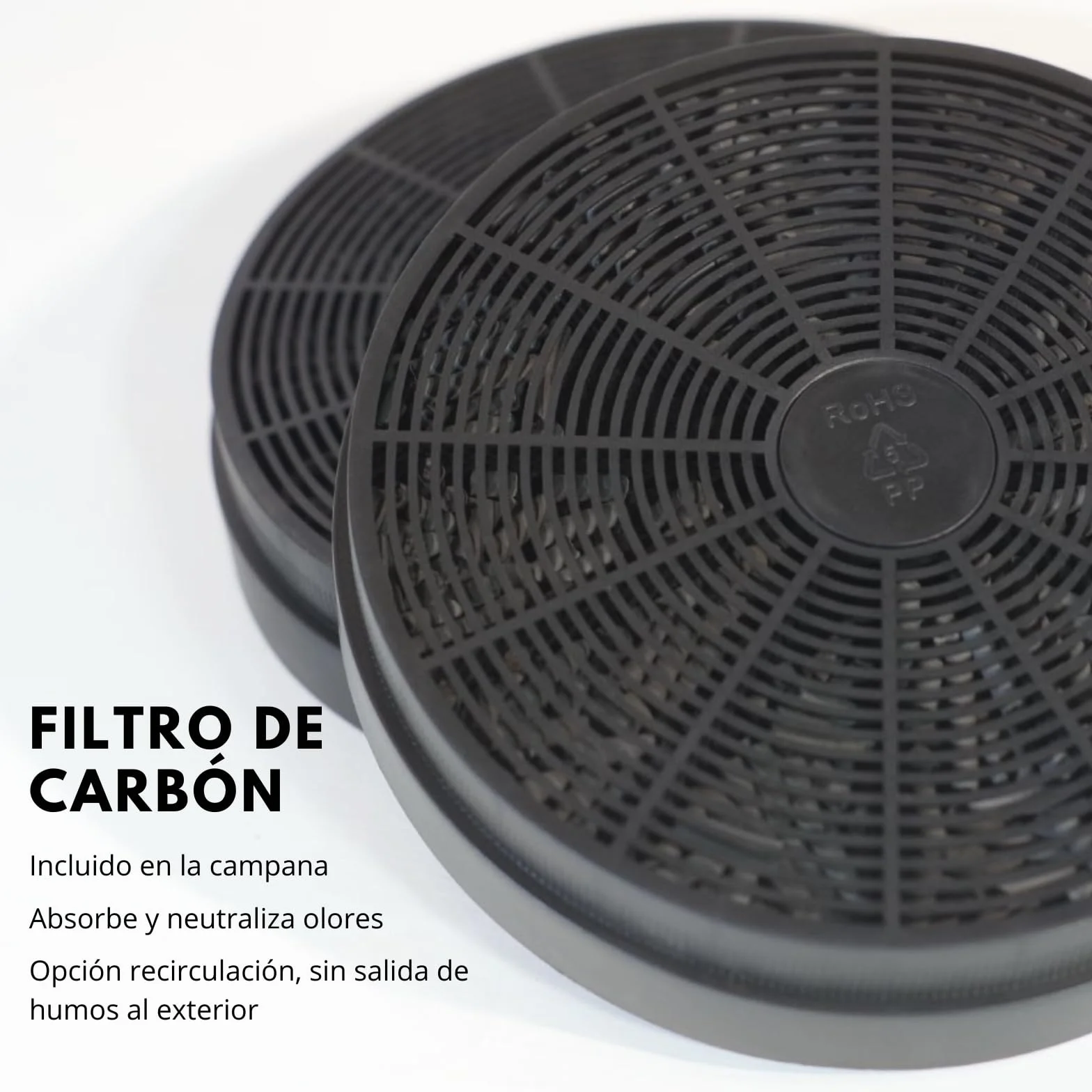 Corberó Campana Extractora Horizontal 90 cm ATHABASCA9100XB 958 m3/h 295W Acero Inoxidable