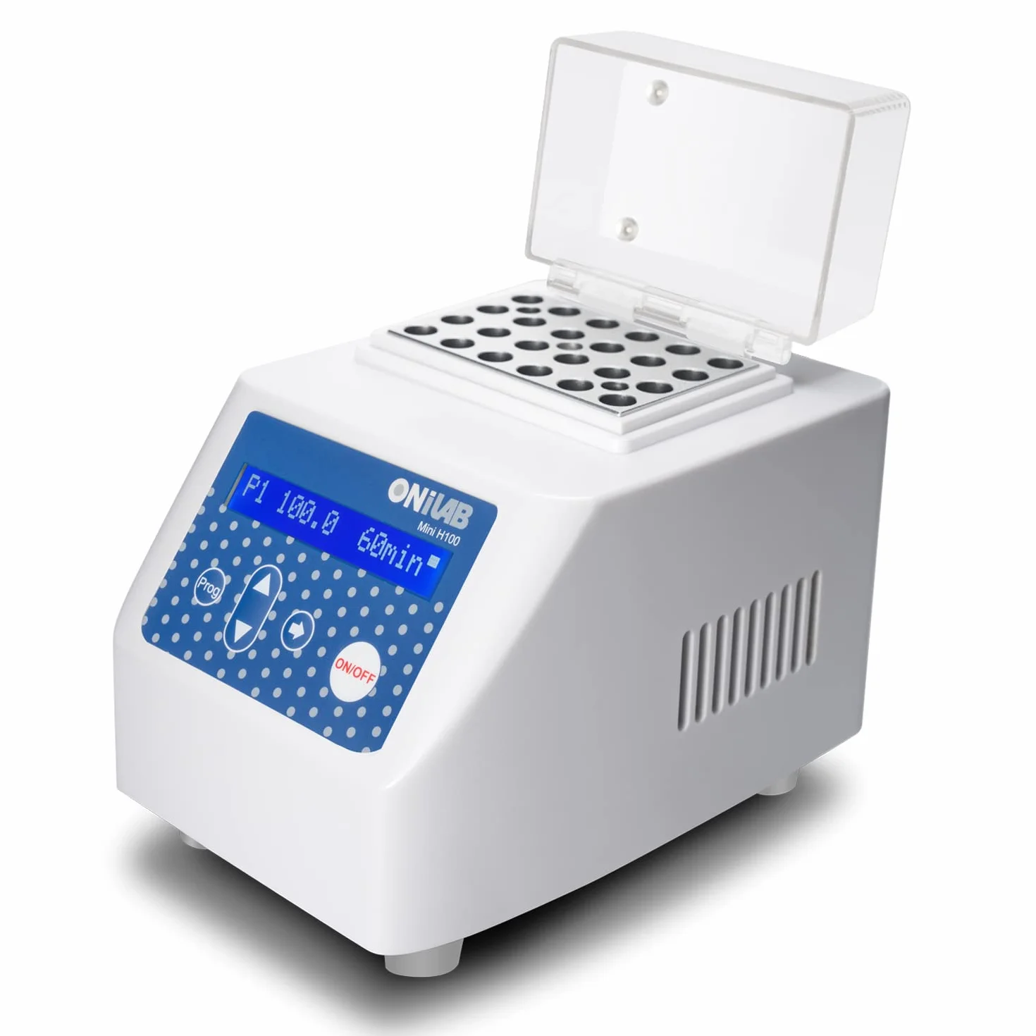 ONiLAB Mini Dry Bath Incubadora 15 x 1.5 ml Bloque Calefactor Aluminio LCD Temporizador 100 C Precisión 0.5 C 9 Programas