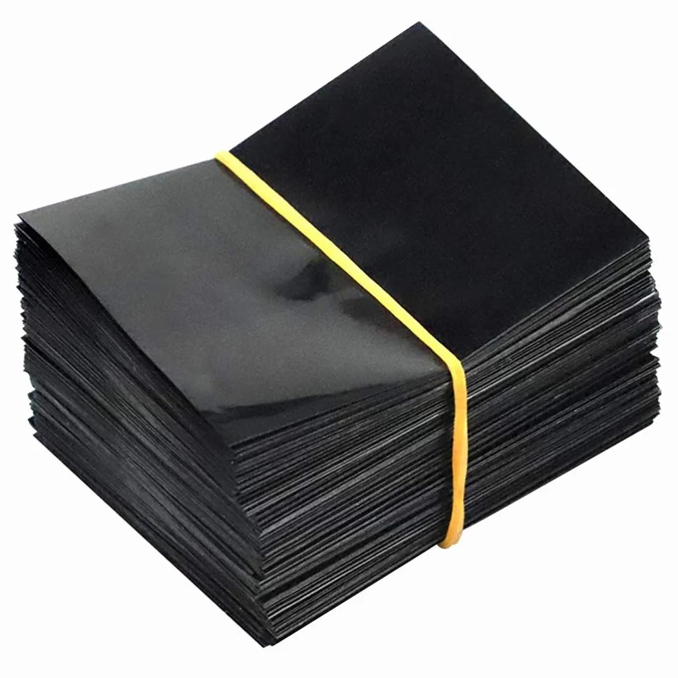 Scicalife 100 Unidades Cápsulas de Termorretráctil Perforadas Negras de PVC para Botellas de Vino Botellas de Salsa Picante Y Otras Botellas de Líquido