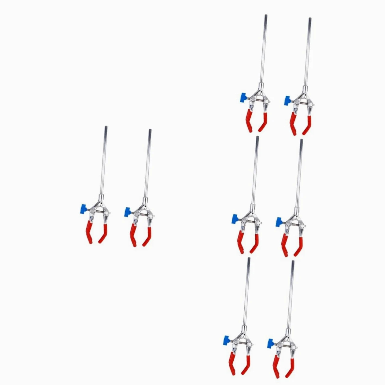 8 Piezas Abrazadera De Matraz Plantilla Abrazadera De Bureta De Laboratorio Abrazadera Para Matraces De Laboratorio Suministro De Laboratorio Abrazadera De 3 Acero Inoxidable ULTECHNOVO