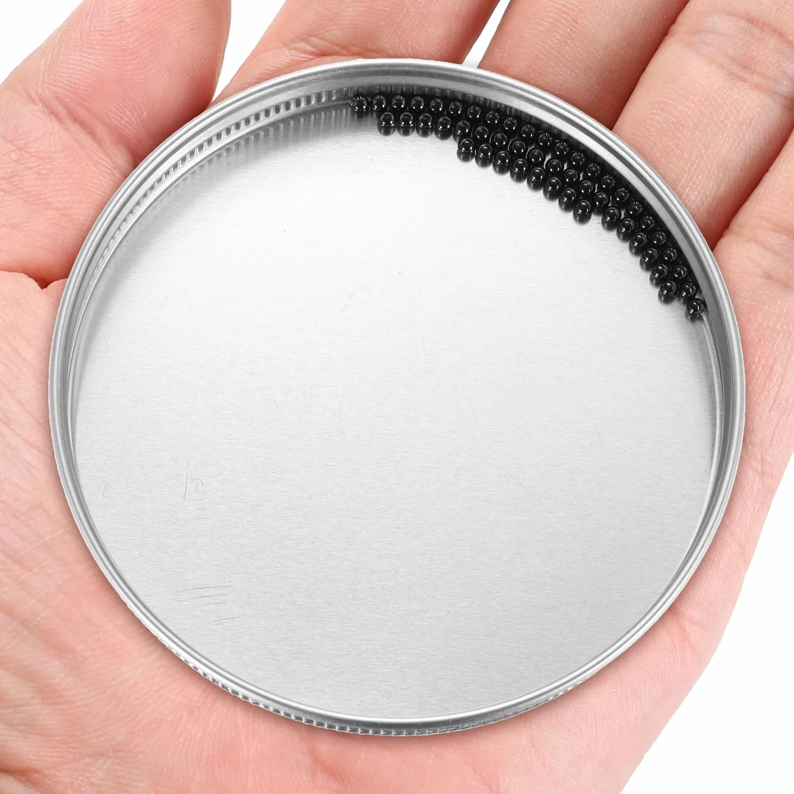 QUARKZMAN 50 Piezas Bolas de Rodamiento Cerámicas 3/32" 2.381mm Nitruro de Silicio Si3N4 Precisión G5