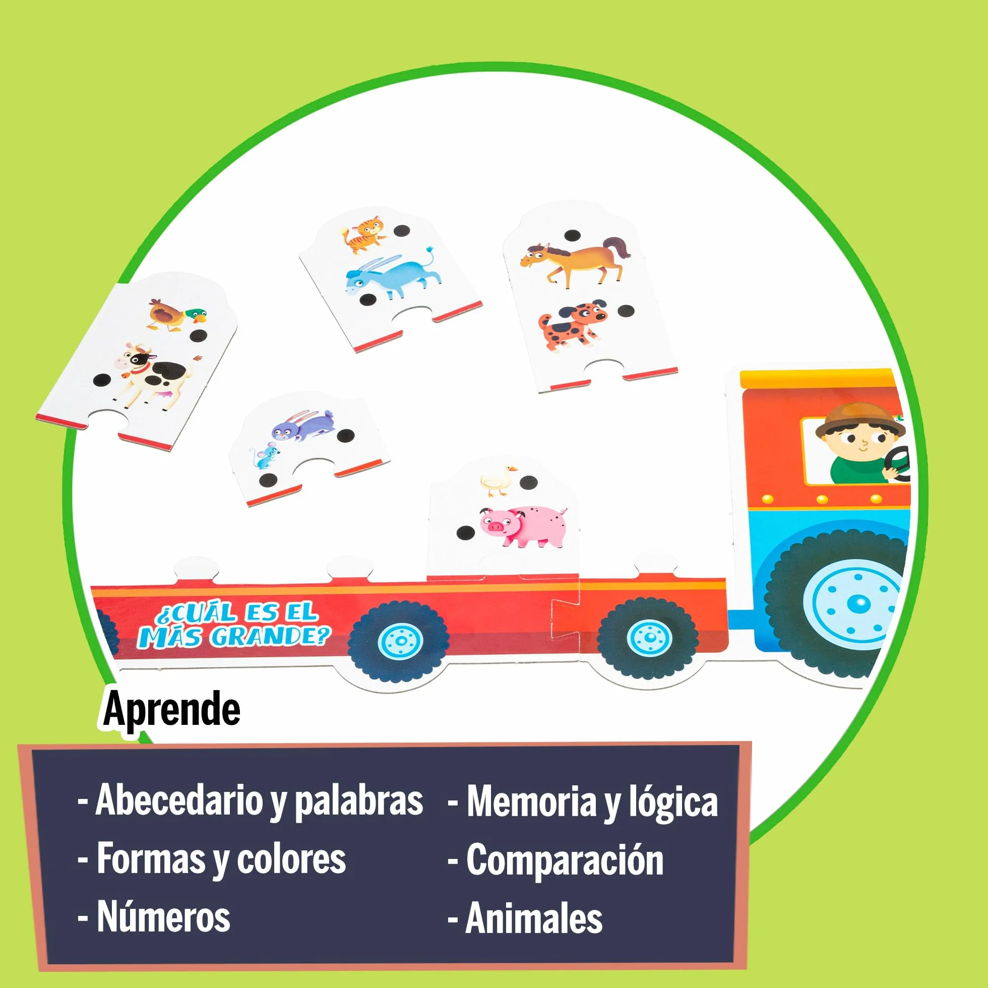 Colorbaby Lisciani Carotina 50 Juegos Juego de Mesa Bolígrafo electrónico parlante Tablero Doble Cara 55 fichas 24 Tarjetas memo 10 puzles Maxi póster 3 años