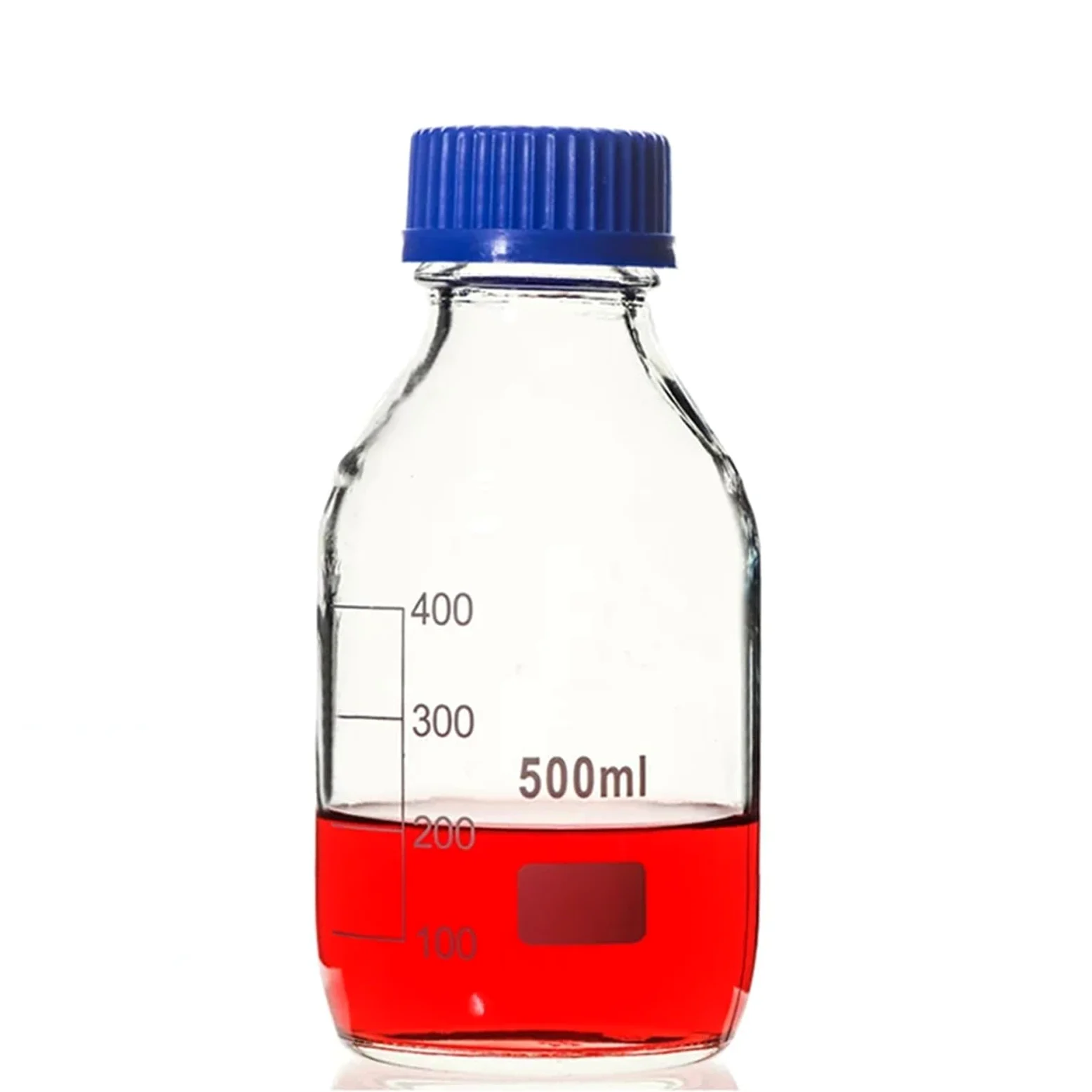50ml-2000ml/reactivo de cristal azul del tapón de rosca del tapón de rosca for la botella del reactivo de cristal del laboratorio(1000ml)