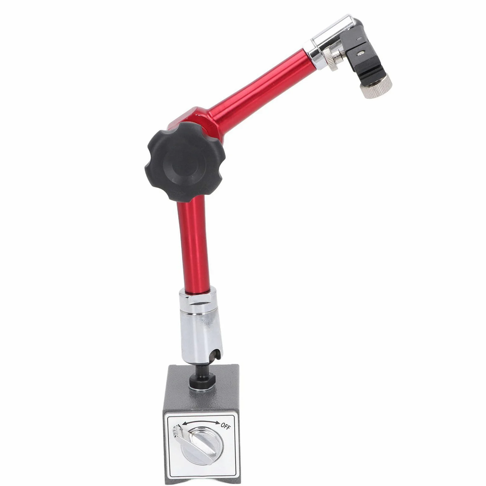 Soporte de base magnética Soporte de brazo flexible ajustable universal Soporte de brazo hidráulico para indicador de dial digital DK-H4