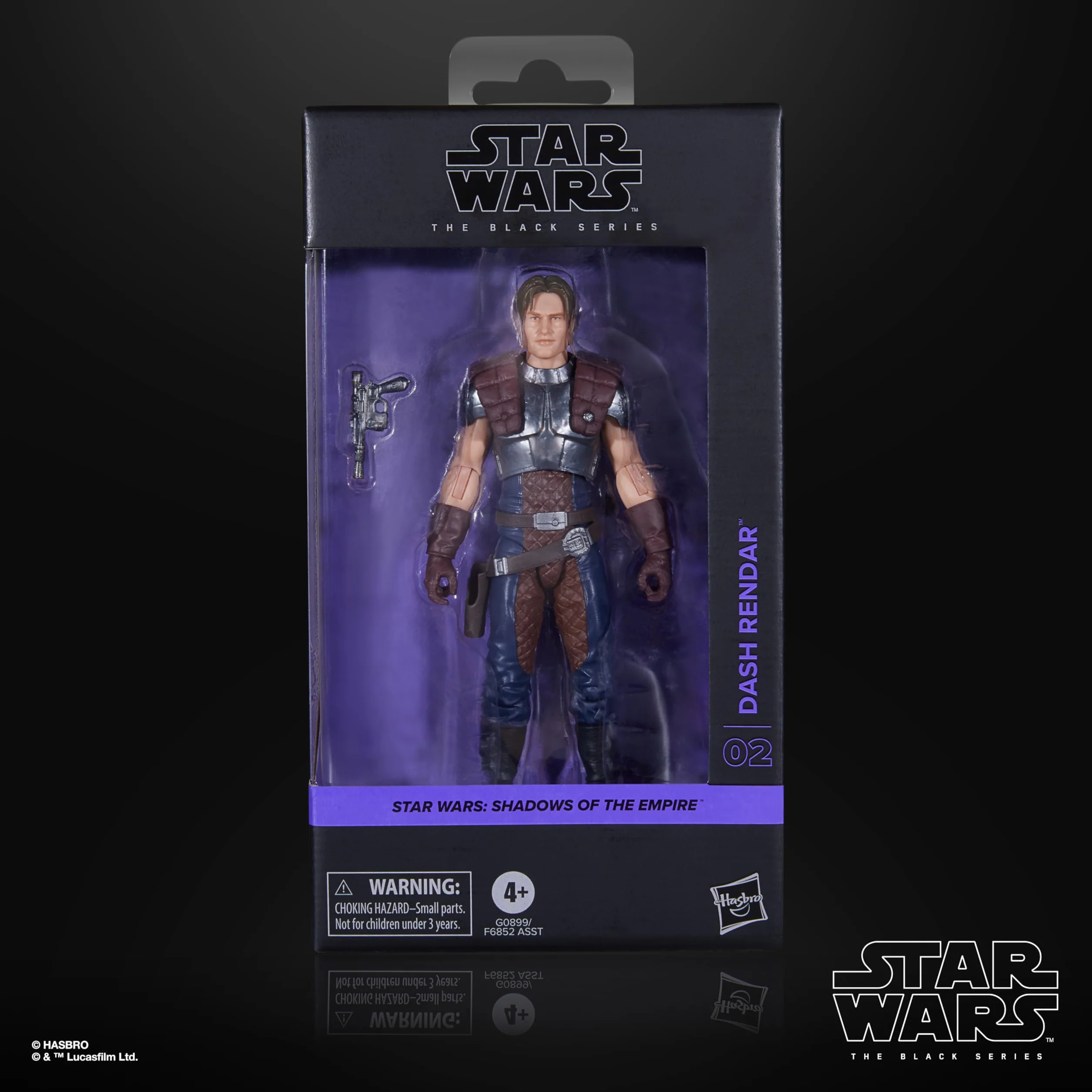 Star Wars The Black Series Dash Rendar Figura Coleccionable de 15 cm