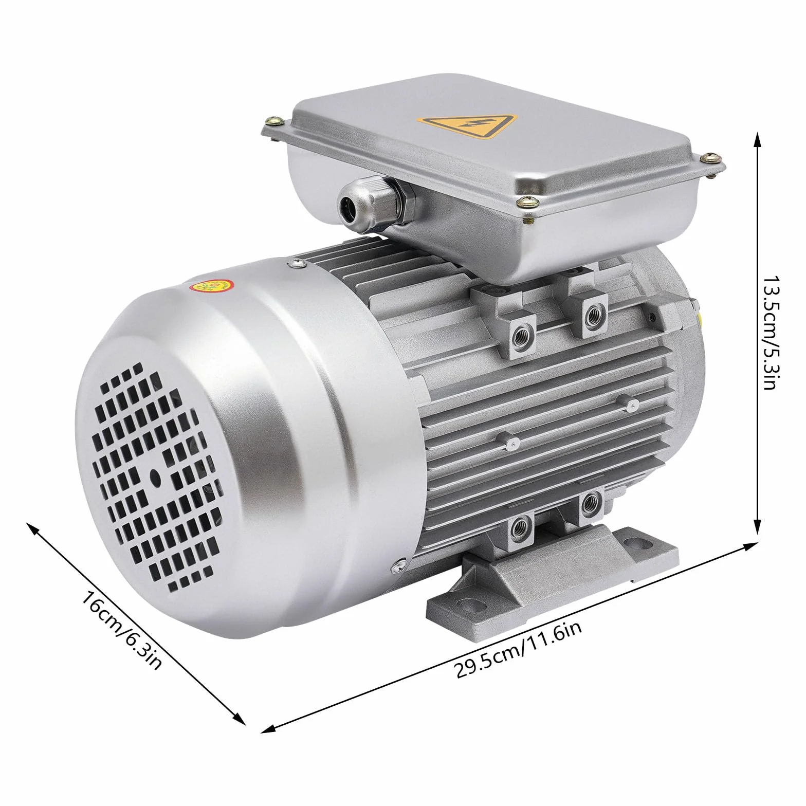 Motor eléctrico pequeños 750 W 240 V 1380 U/min 50 Hz 0,75 kW Diámetro del eje 19 mm