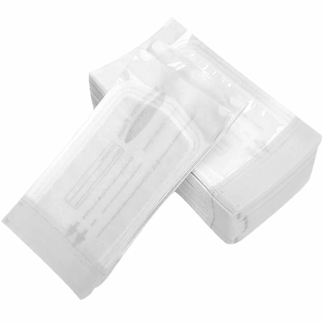 Bolsas de esterilización PVC autosellantes 57x130 mm 110 unidades