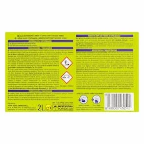 Bosque Verde Lejía Perfumada con Detergente Limón 2 L Pack 2
