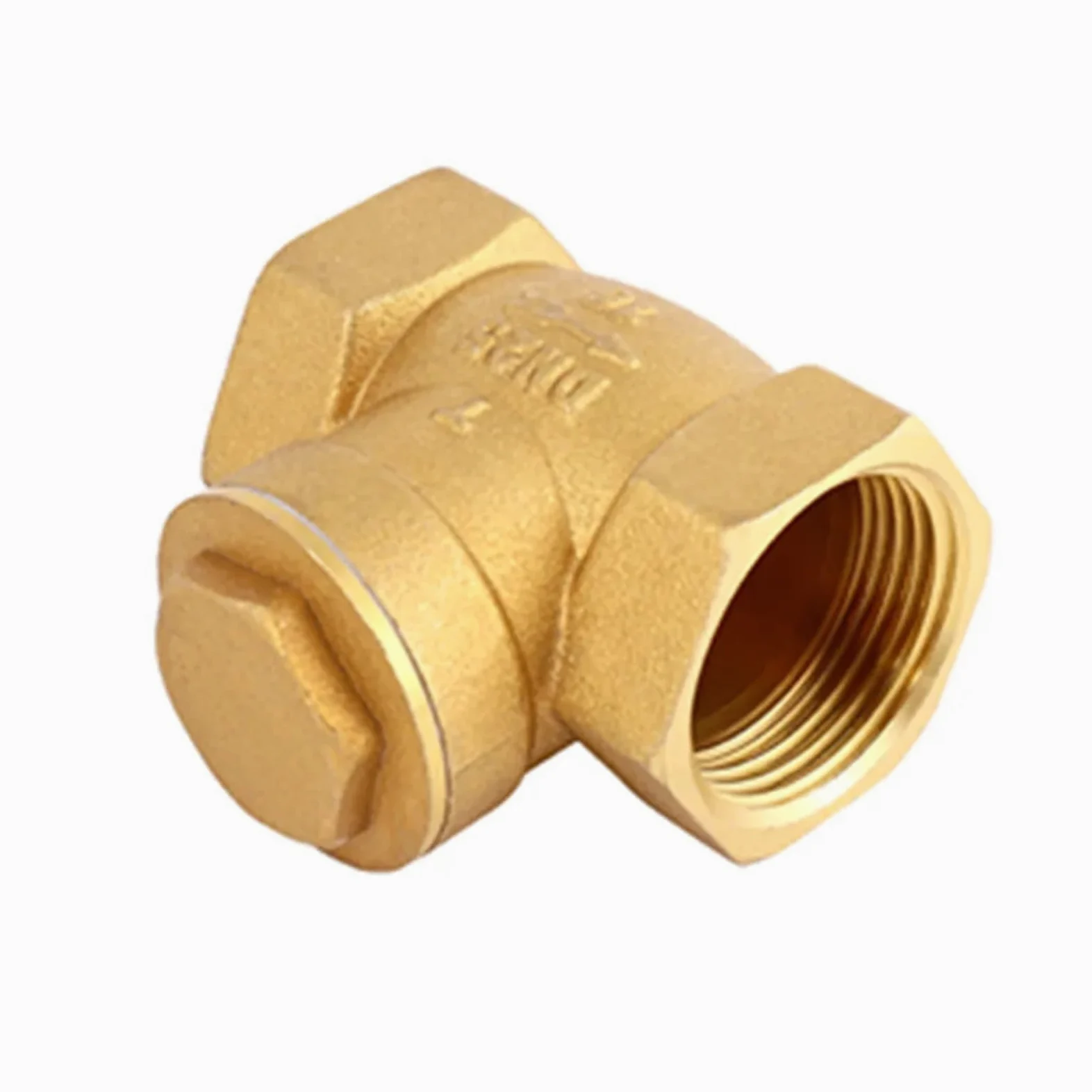 Válvula De Esfera Válvula Antirretorno Horizontal Con Boca De Alambre Latón, Rosca Hembra Cobre, 1/2", 3/4", 1", 1-1/4", 1-1/2", 2"(DN50)