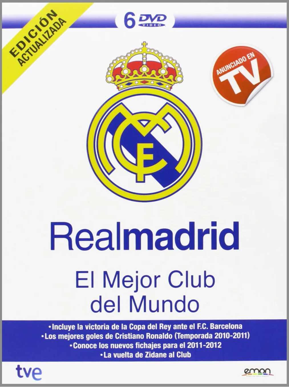 Historia Real Madrid DVD
