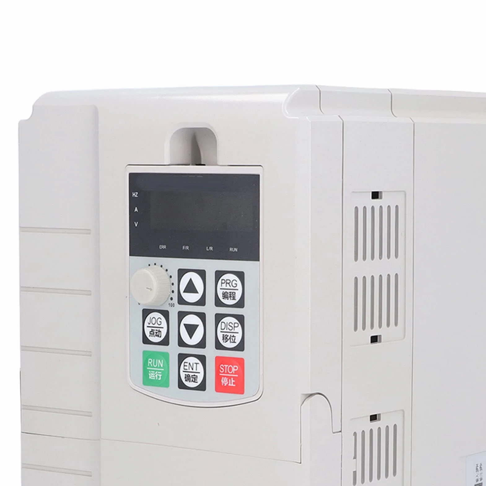 Unidad de Frecuencia Variable, 5.5KW Entrada Monofásica de 220 V Salida Trifásica de 380 V 8 Etapas Programables Unidad VFD Control PID Ruido bajo Ajustable Inversor de Controlador de Velocidad VFD