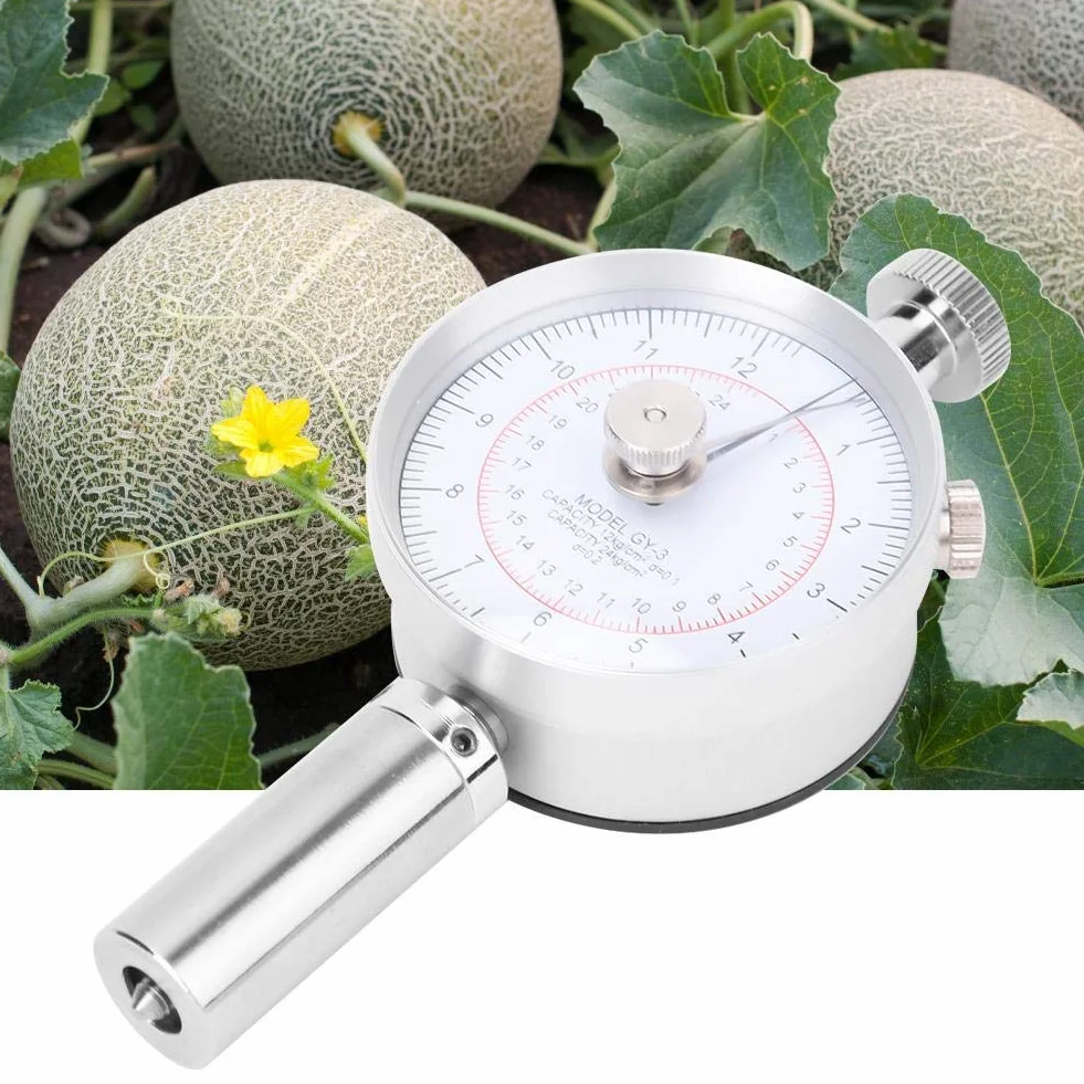 GY-03 Esclerómetro de penetrómetro de fruta para determinar el nivel de madurez de la fruta