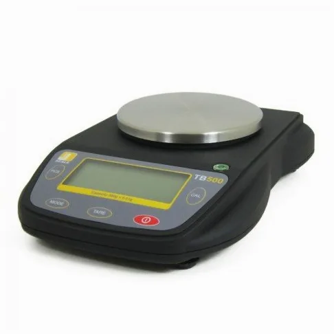 mancelboutique Balanza de laboratorio de alta precisión (500 x 0,01 g)