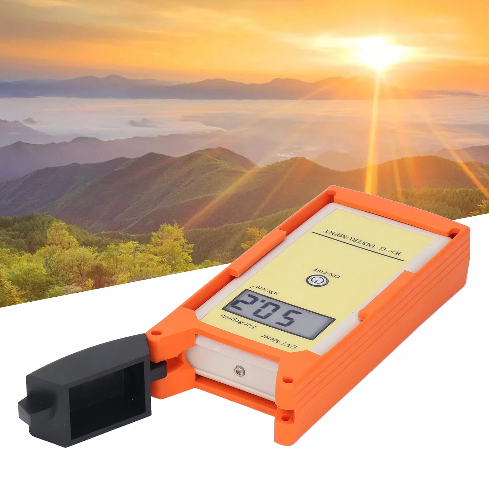 Medidor Digital de Índice UV - Detector Solar con Pantalla LCD para el Seguimiento del Índice UV