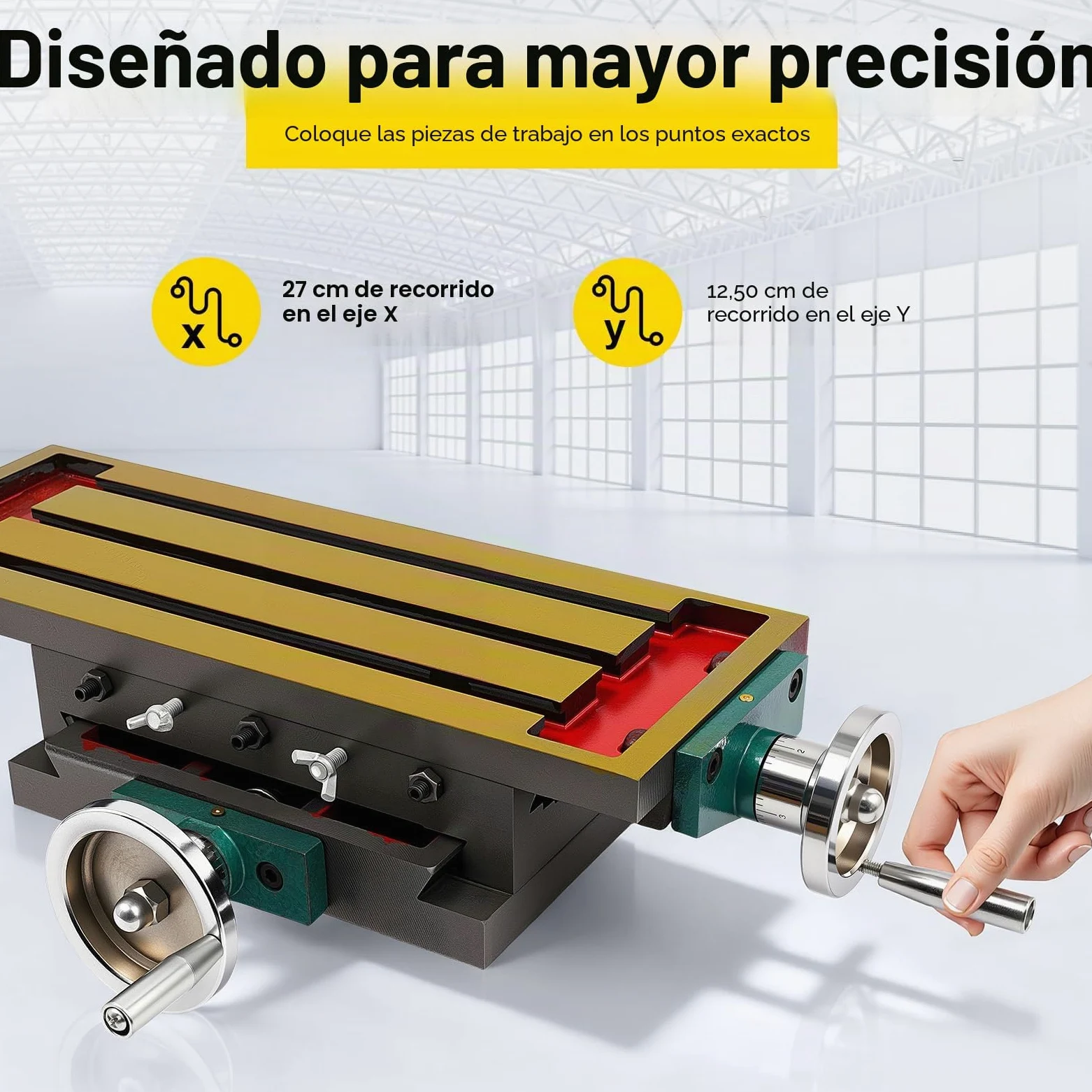 Mesa de fresado en cruz, mesa de coordenadas para taladrar y fresar precisos, mesa de fresado ajustable, mesa de fresado, taladro, fresadora de mesa de 2 ejes, para taladros, fresadoras