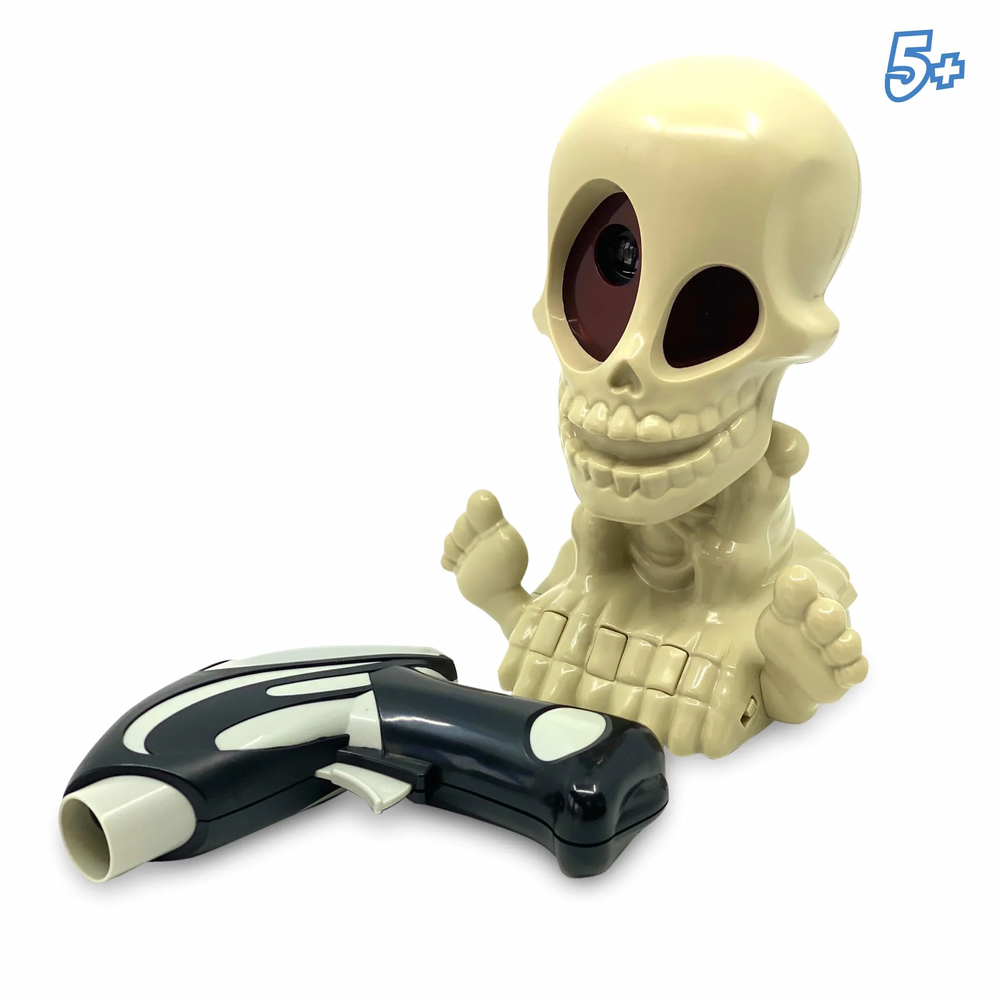 Famosa Famogames Johnny Calavera Juego de Mesa Familiar Atrapa Fantasmas Juguete Electrónico con Luz y Sonido 4 años