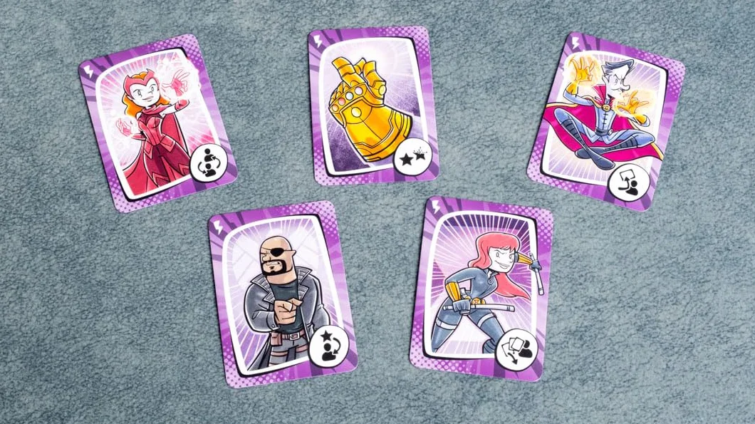 Virus Marvel Juego de Cartas 2-5 Jugadores 8+ Años Español