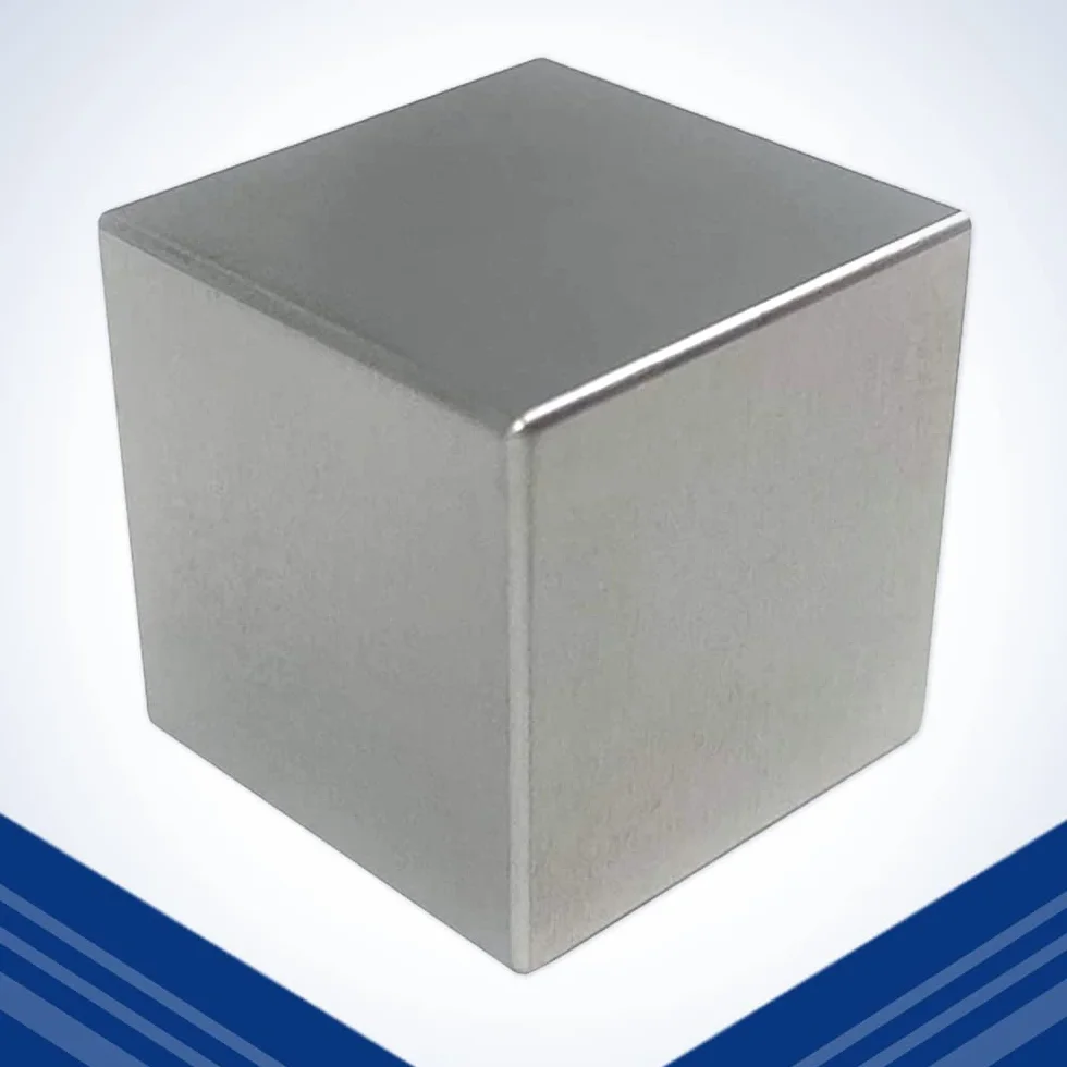 Cubo de tungsteno de 3,8 cm. Un kilo.