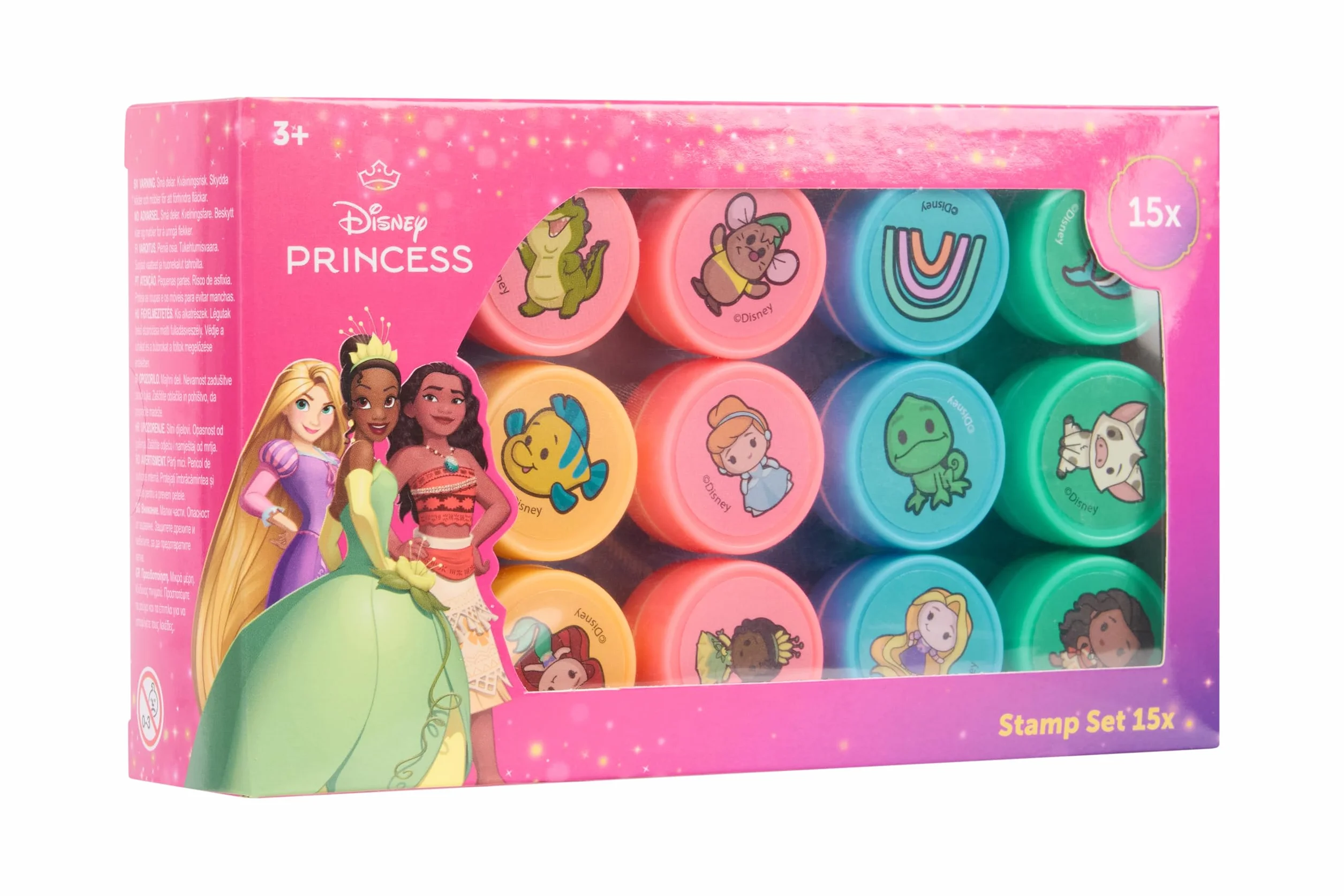 Disney Princess Sellos 15 piezas Set manualidades niñas 3 años