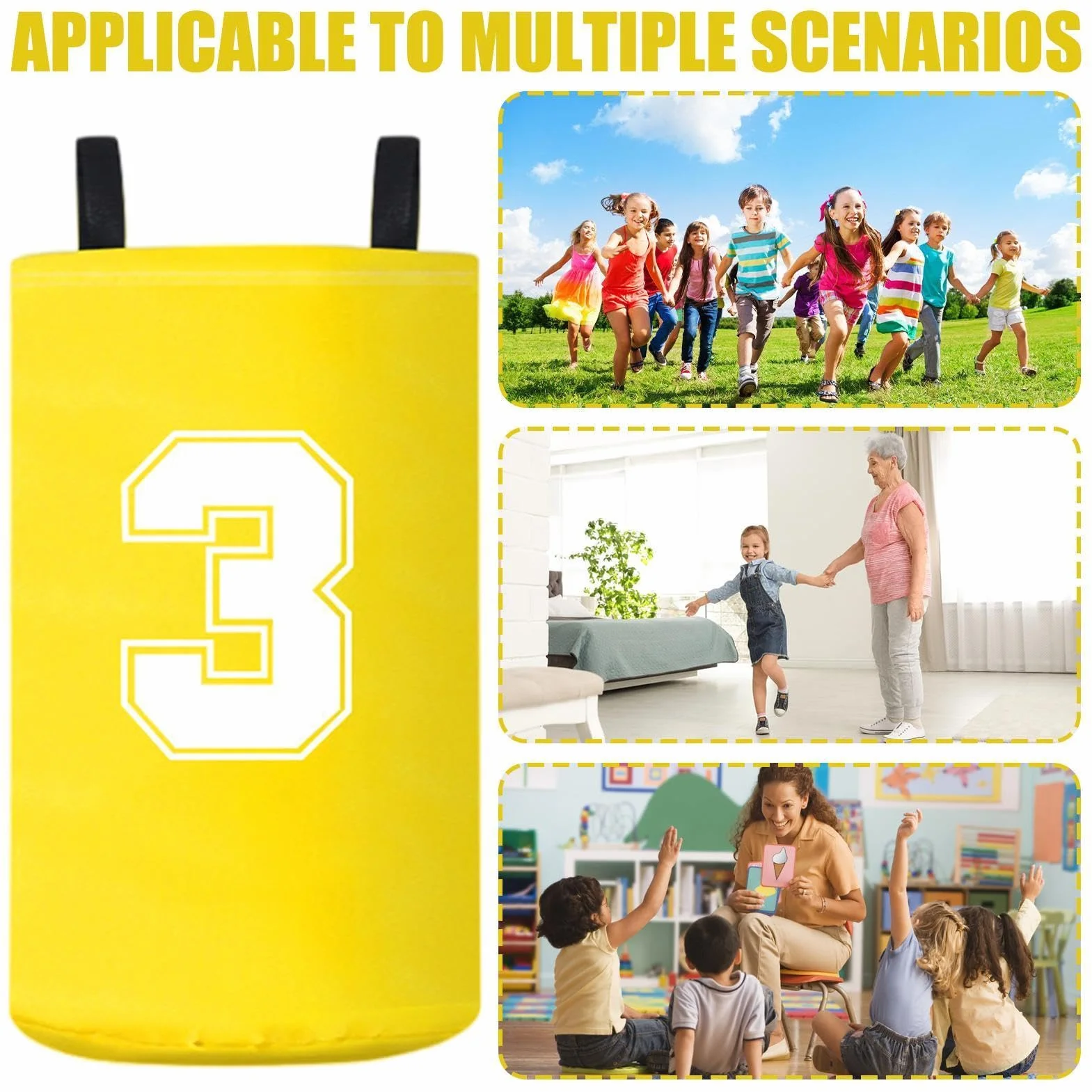Bolsas De Carreras De Sacos De Patatas Numeradas - Juego De Carreras Al Aire Libre, Equipo Duradero para Césped