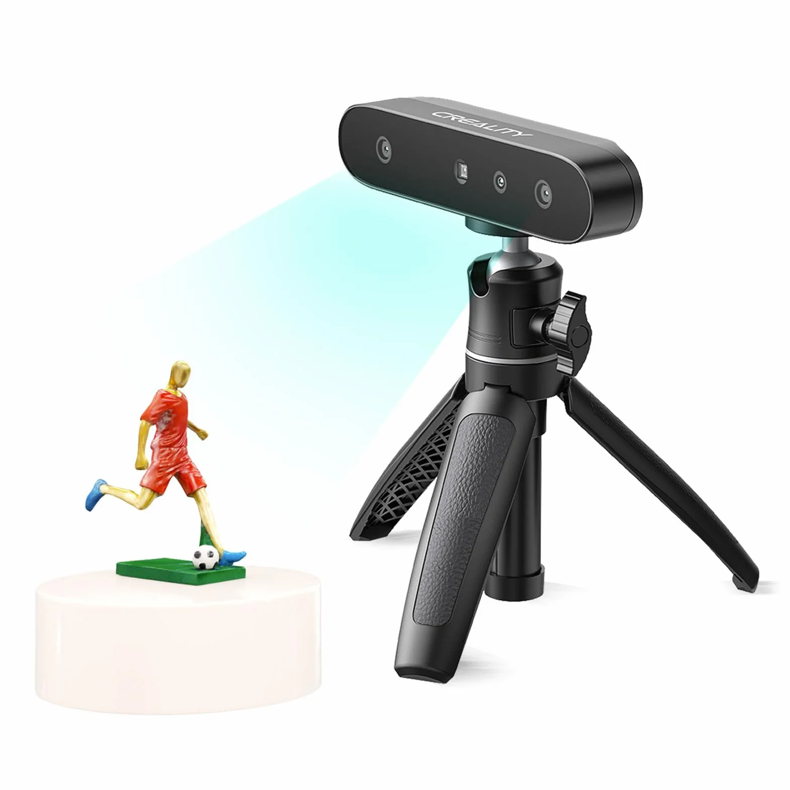 Creality Ferret SE Escáner 3D CR-Scan para impresión 3D Upgrade Handscanner 30 FPS Velocidad de escaneo 0.1 mm Precisión ASIC Chipset Dual Mode Full Color para PC Win 10/11