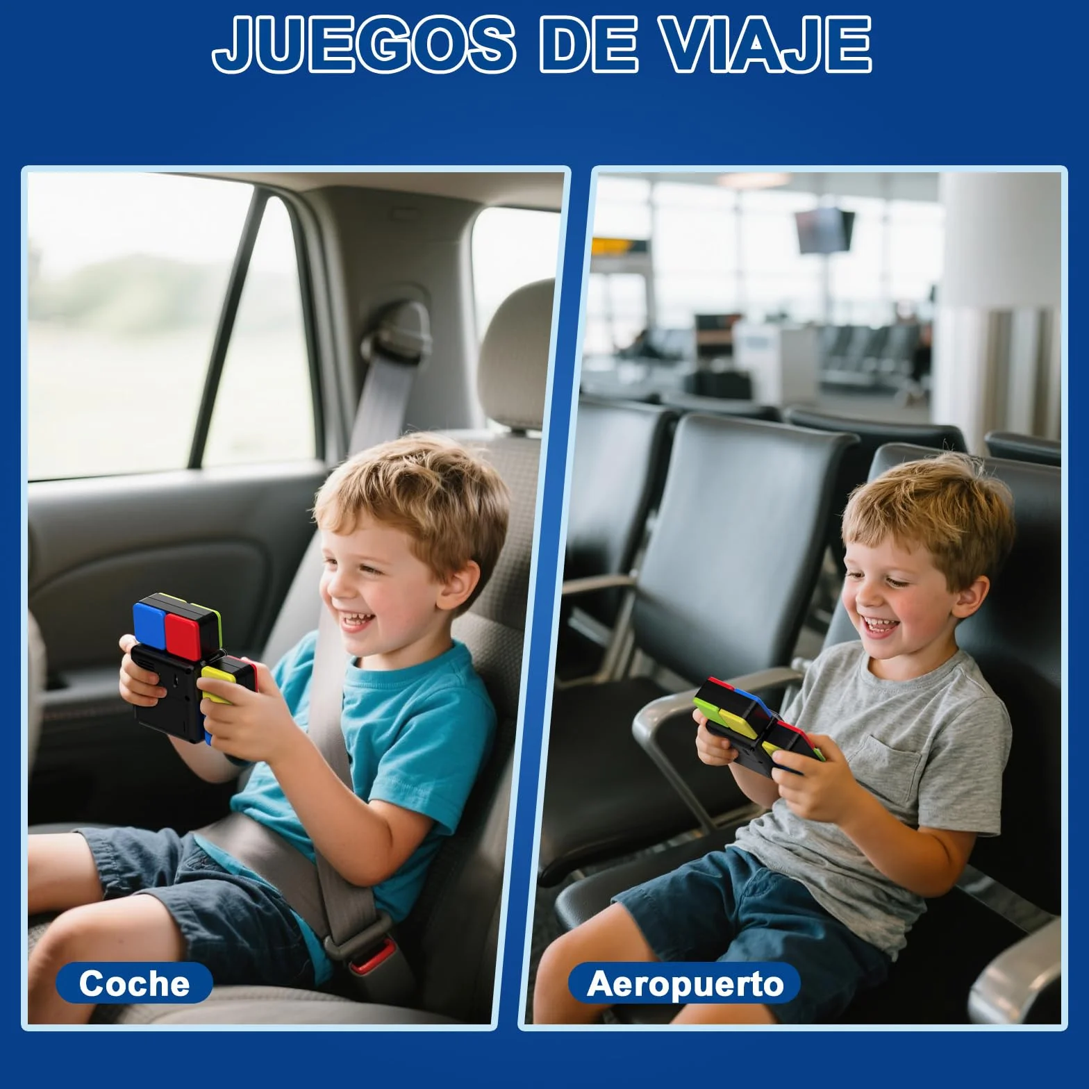 Pup Go Cubo Mágico Electrónico para Niños 6+ Años, Juego de Rompecabezas con Música y Luces, Juguete Educativo