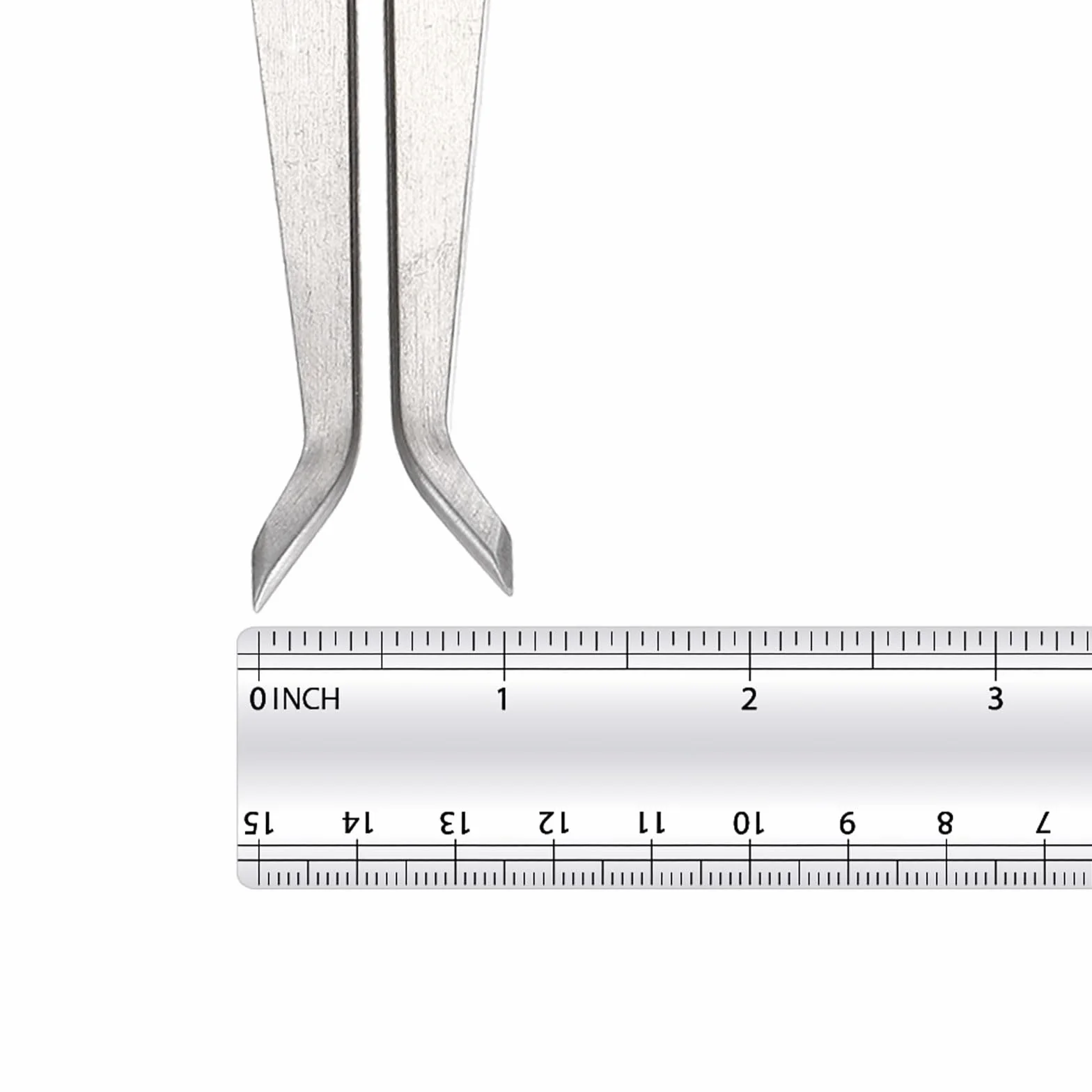 Calibrador Interno de Resorte de Acero Inoxidable 7" Herramienta de Medición Plateado