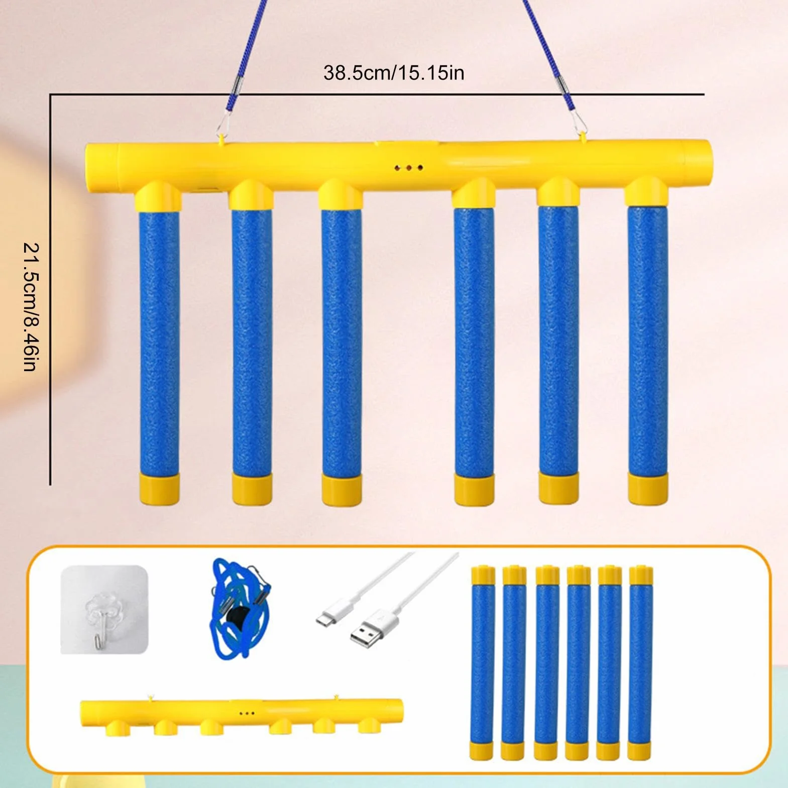 Juego De Desafío De Reflejos: Atrapar Palos, Entrenamiento De Reacción, Captura De 3 Velocidades Ajustables para Niños Y Adultos