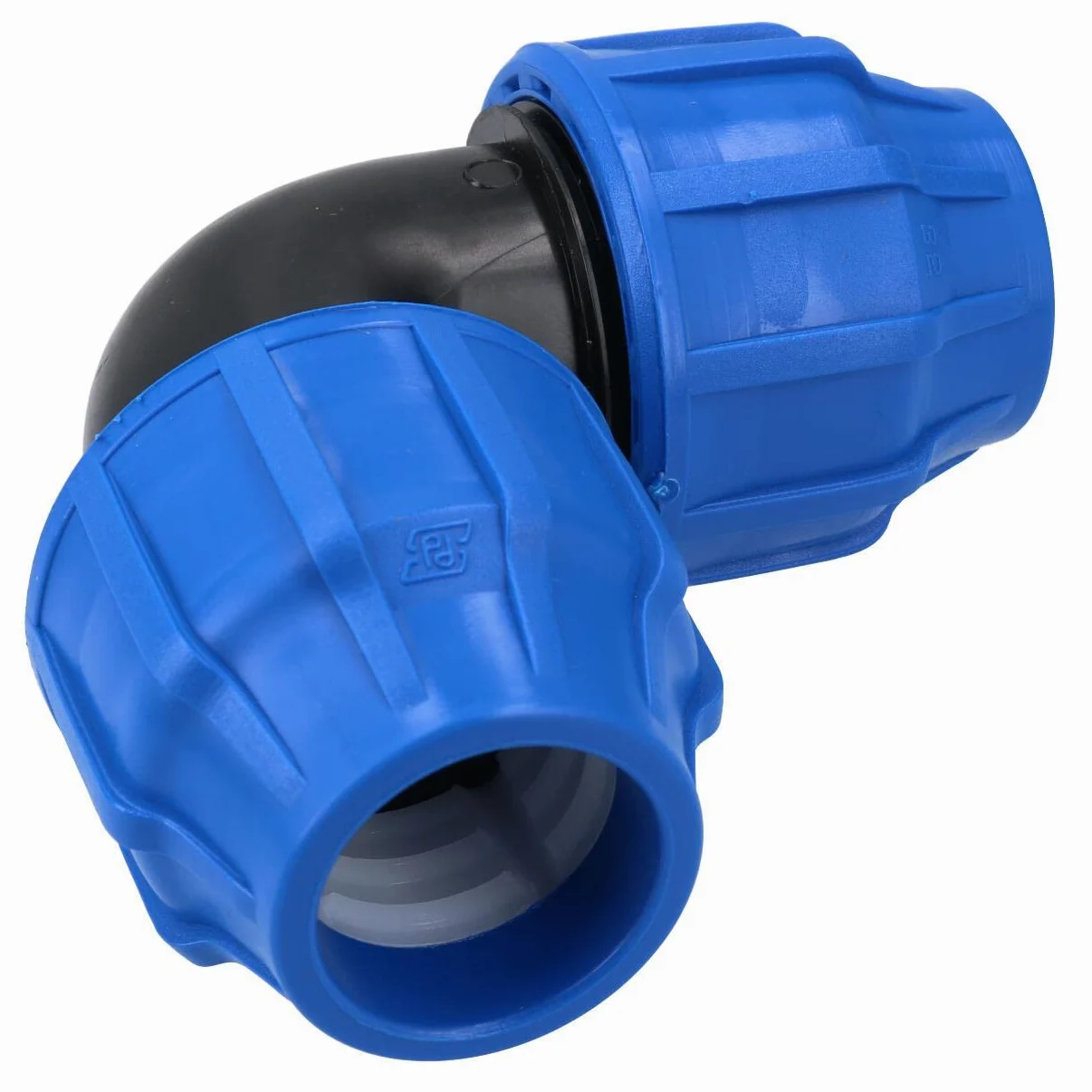 32 x 32 mm MDPE codo 90 grados compresión acoplamiento conector 10PK