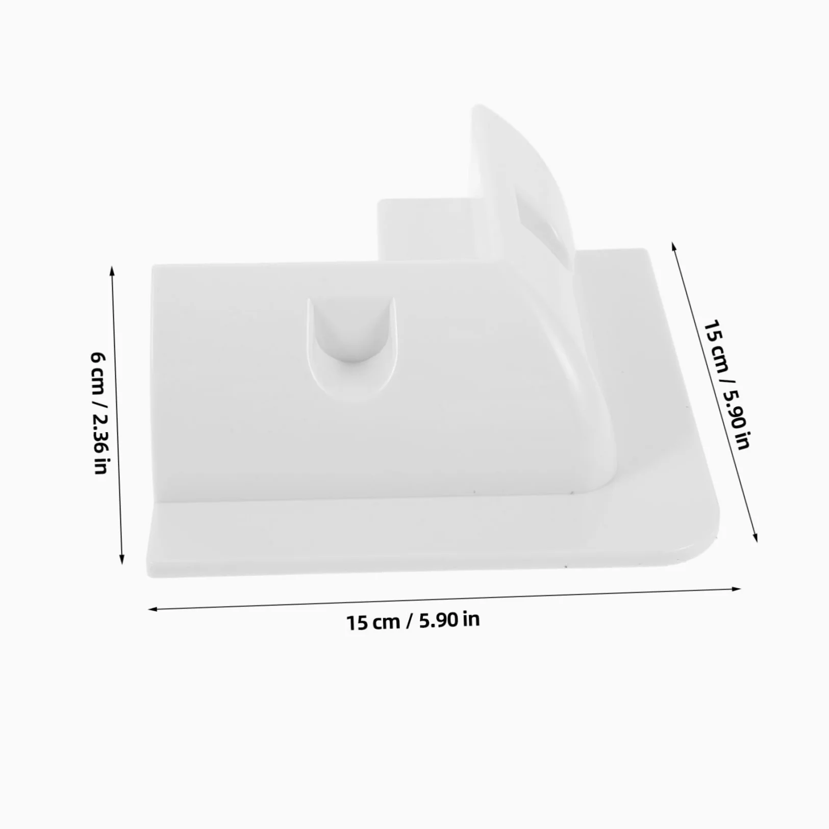 4piezas Soporte De Montaje Para Panel Solar De Soporte Para Autocaravanas Trailers y Tejados Estructura Resistente y Fácil Instalación Plastico