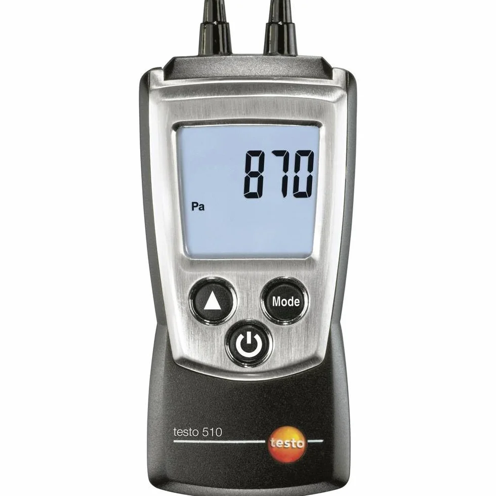 Testo 510 - Manómetro con pantalla