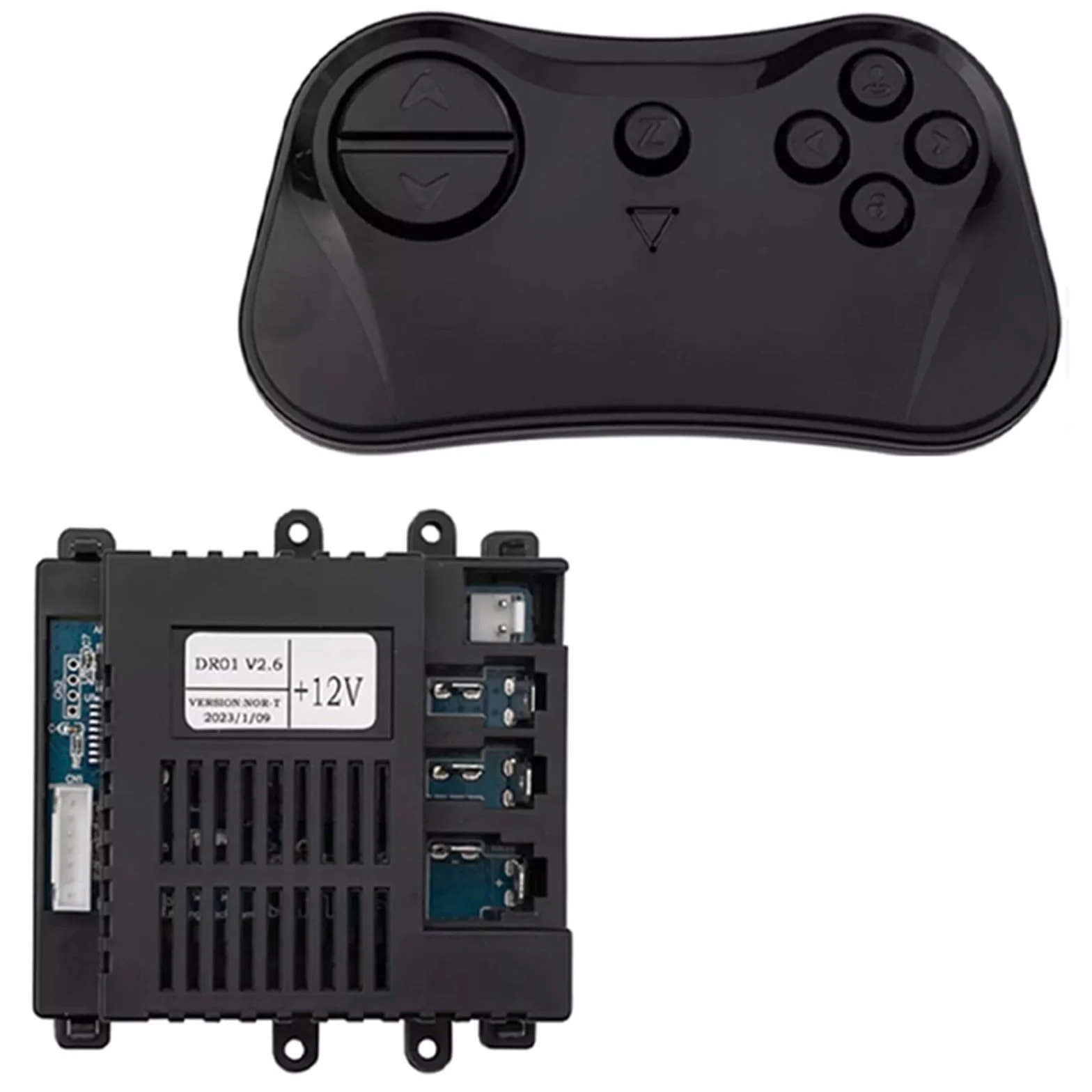 DR01 V2.6 Receptor de coche eléctrico para niños 12V 2,4 GHz ABS