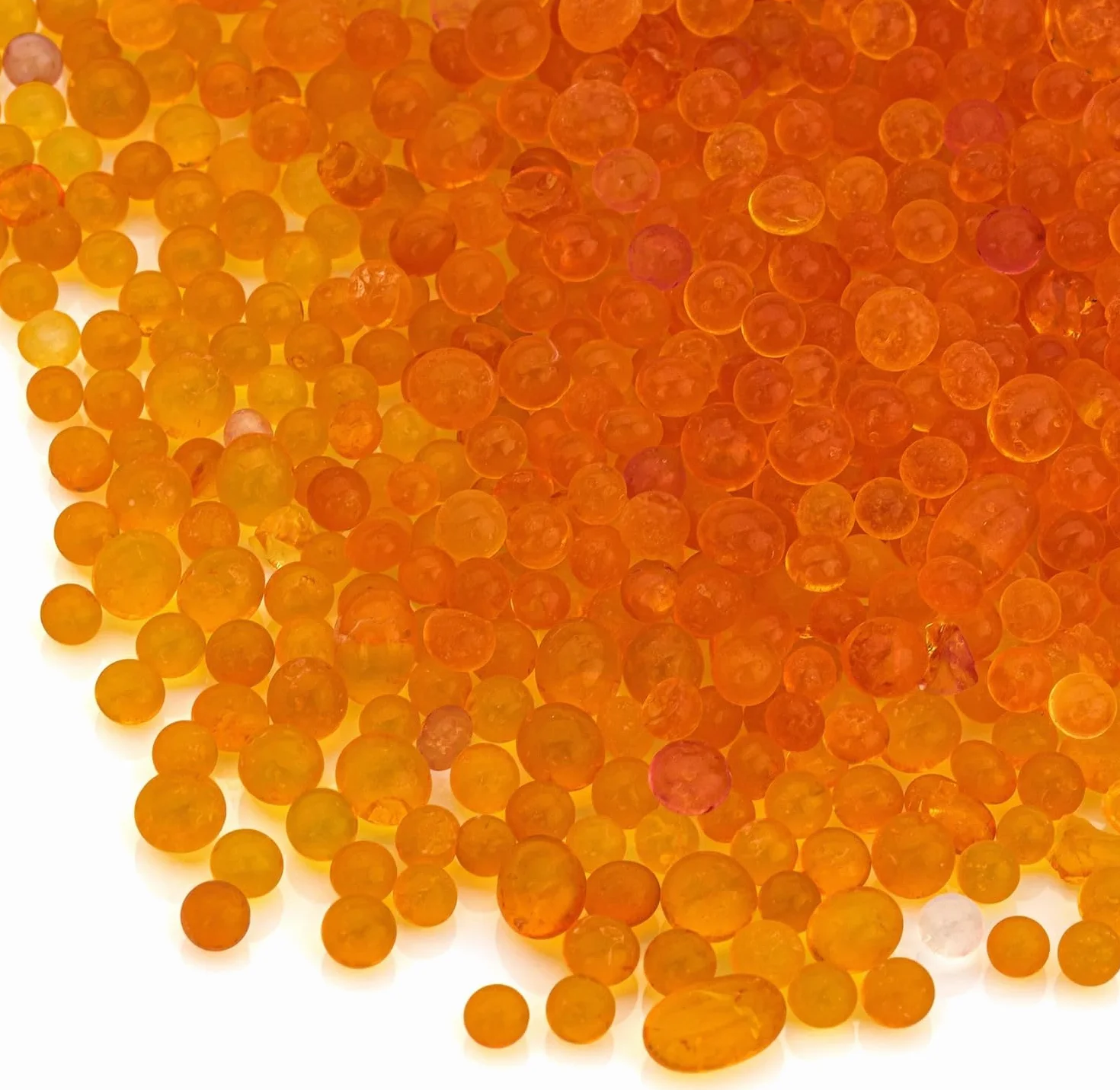 Gel de Sílice Naranja 1KG Bolas Desecantes Antihumedad con Indicador Absorbedor de Humedad Reutilizable No Tóxico