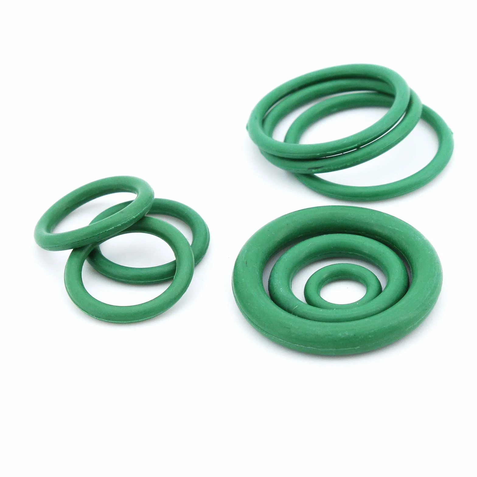 Juego de Aros Tóricos 530 Pcs 18 Tamaños Kit de Juntas de Goma para Aire Acondicionado de Coche