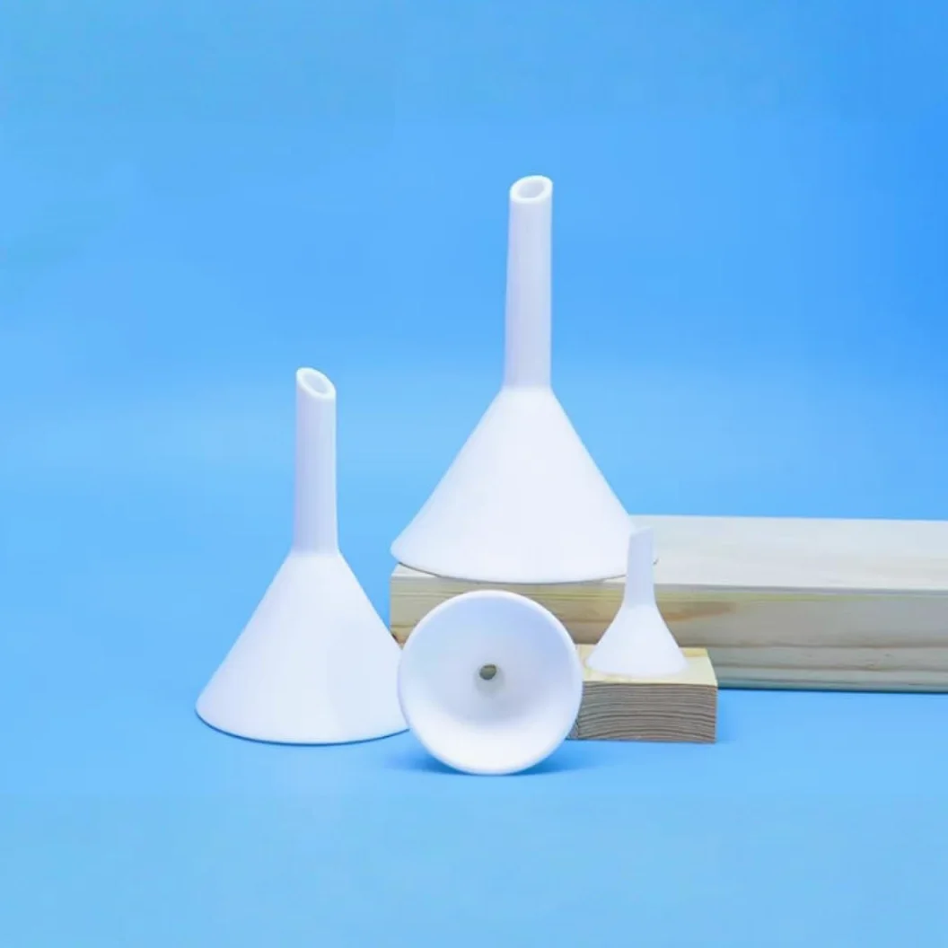 Embudo de PTFE, herramienta de filtración de laboratorio cónica de 32-160 mm(D130mm)