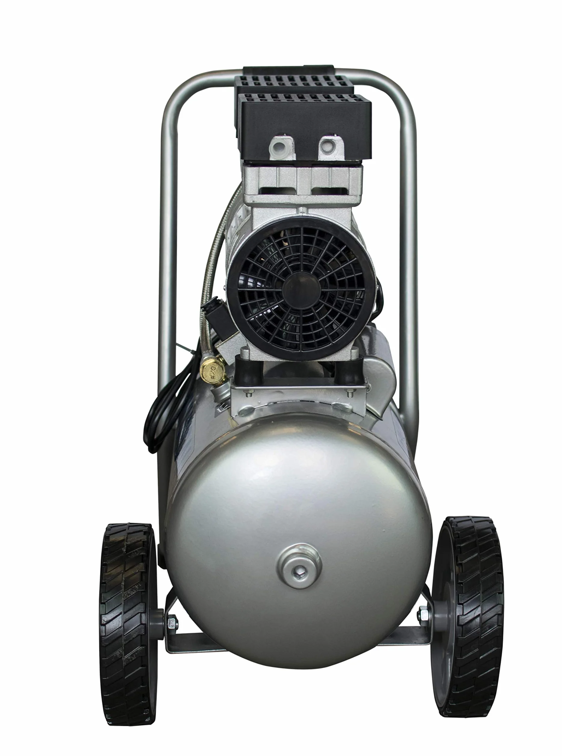 Hyundai HYAC24-1S Compresor silencioso, SIN MANTENIMIENTO NO NECESITA ACEITE, plateado