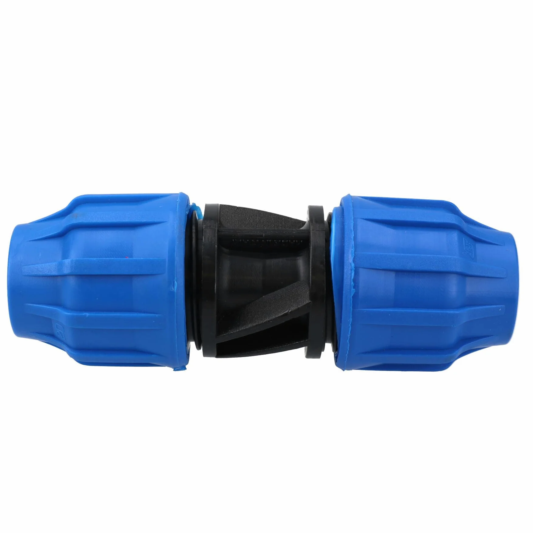 20 x 20 mm MDPE Conector de acoplamiento de compresión de tubo recto 10 unidades