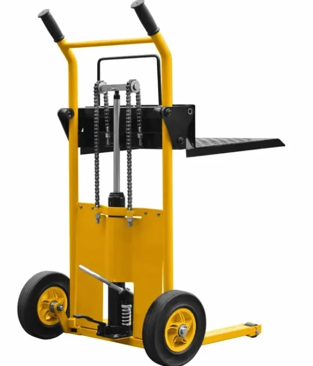 WLTA Carretilla elevadora de transporte móvil Apiladora de palets 900mm 200kg