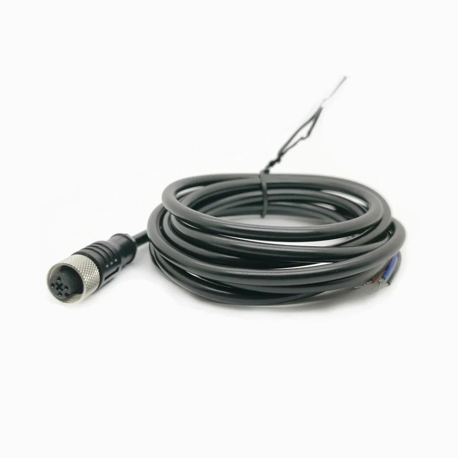 Sensor de presión de agua Transductor de presión de agua, aceite, combustible, gas y aire G1/4 12-36 V 4-20 mA M12-4 pines SS304 Transmisor absoluto/manométrico Diseño de protuberancia del sensor(0-2M