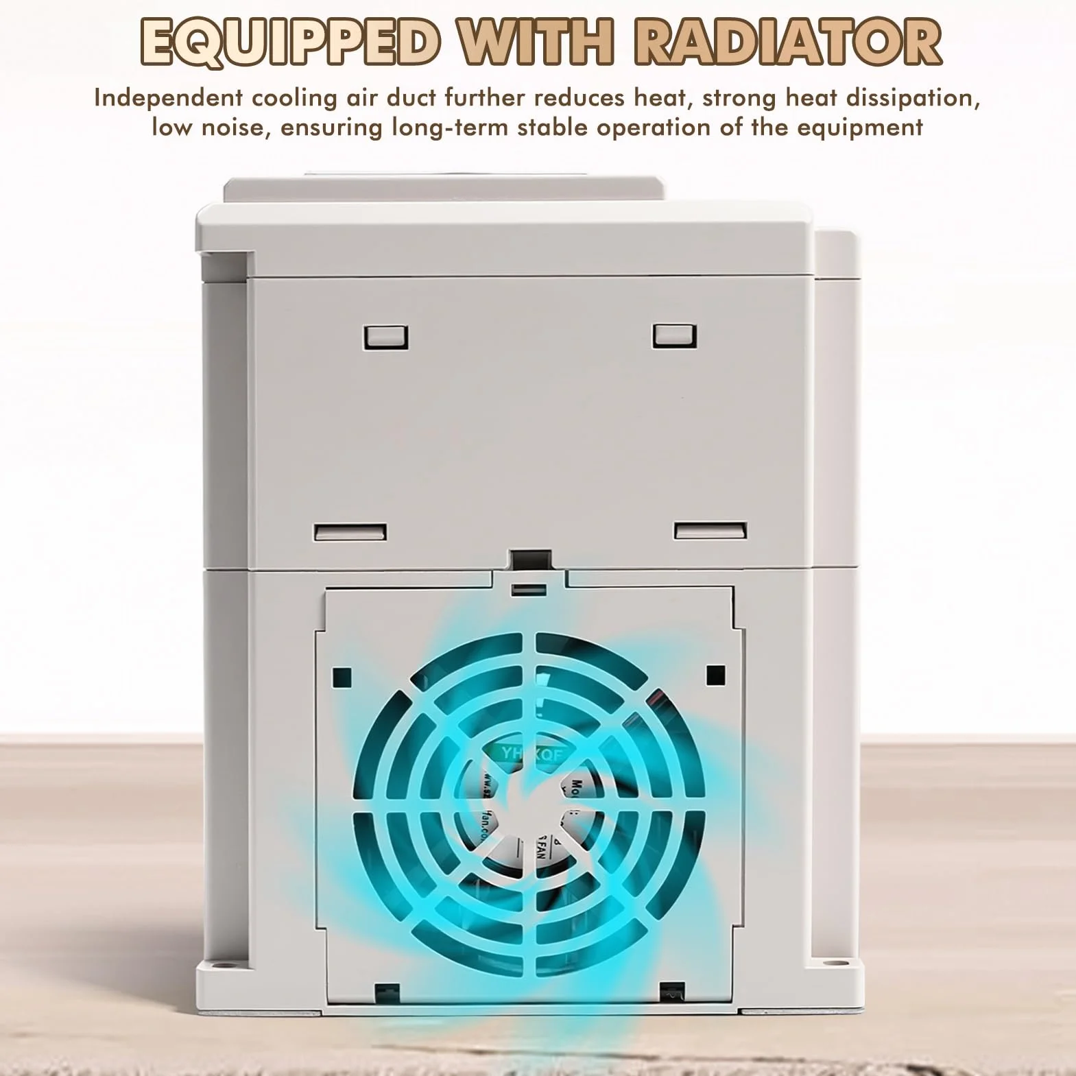 Variador de frecuencia 220V a 380V, 4KW VFD Profesional Variador de frecuencia Monofasico a Trifasico, 220V Entrada monofásica 380V Salida trifásica,para Control de Velocidad CNC del Motor del Husillo