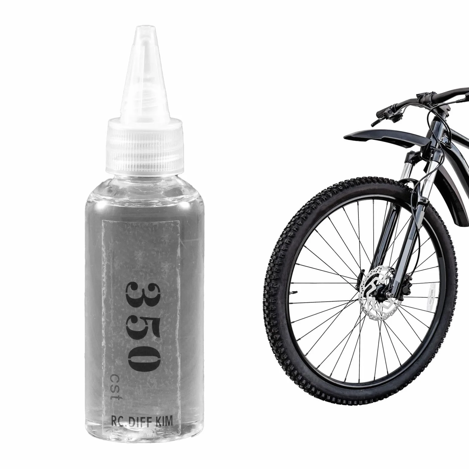 Aceite de amortiguador para coche RC, aceite diferencial de silicona de alta pureza