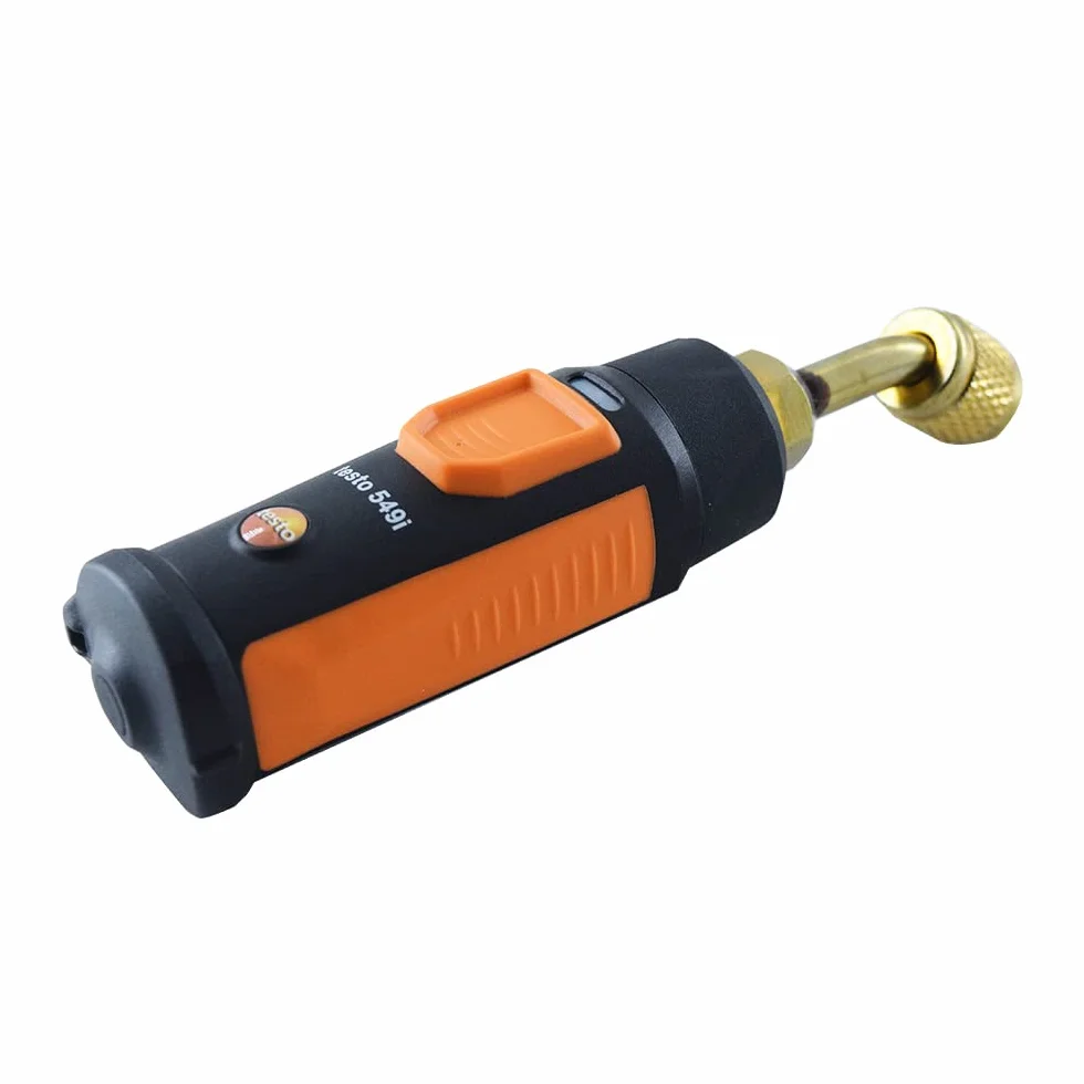 Manómetro de alta presión (rango: -14.5038 lbs a 870.226 lbs) para calderas, reactores, automóviles, HVAC, Furness, fábricas, plantas junto con certificado de calibración de fábrica Modelo: Testo 549i