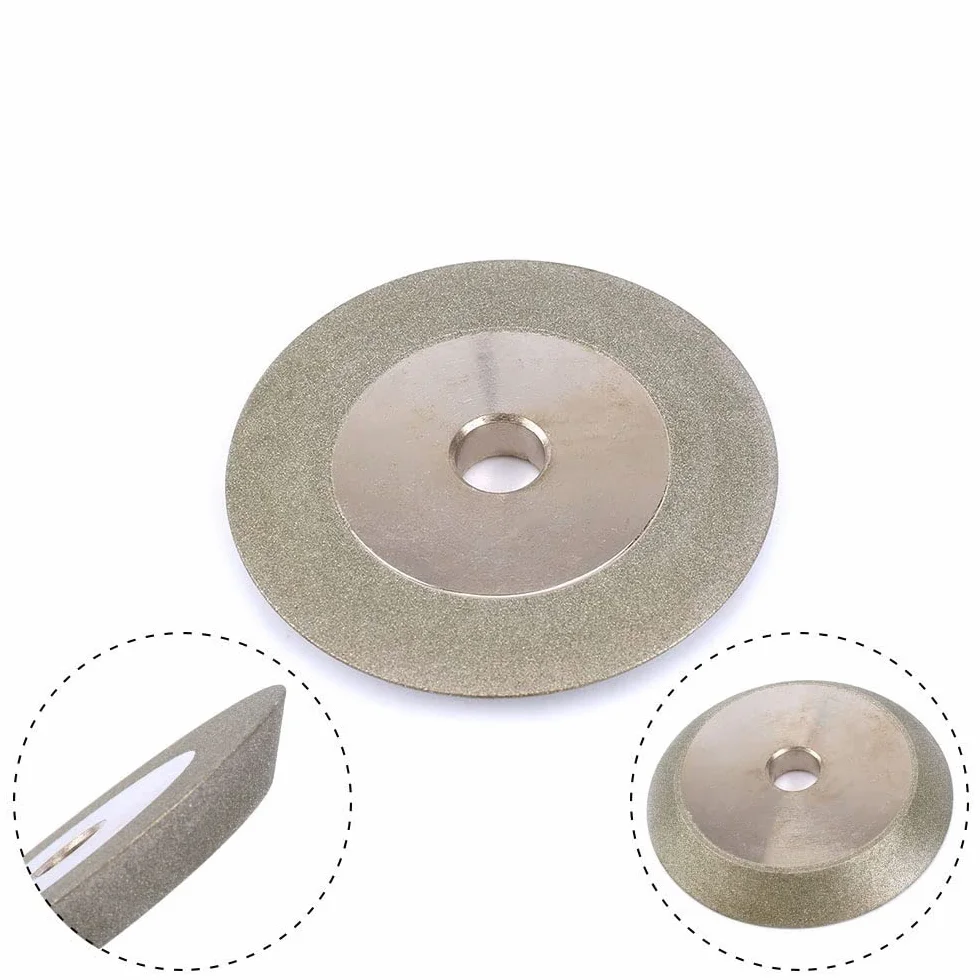 Cortador de muela abrasiva de diamante de 78 mm - Disco afilador circular de amoladora de 3"