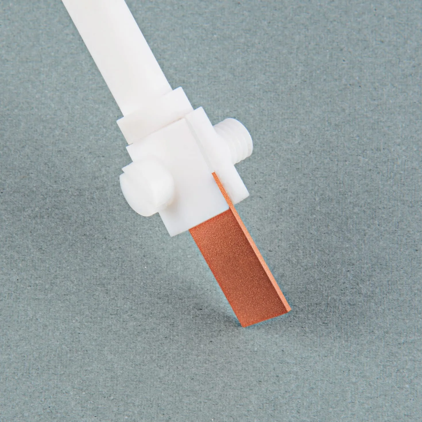 PTFE Platino Soporte de Electrodo, Clip Reemplazable Multiusos 10x10mm