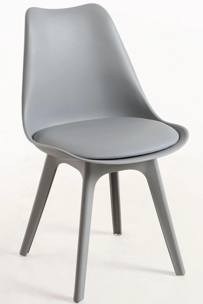 Regalos Miguel - Packs Sillas Comedor - Pack 6 Sillas Synk Suprym - Gris Claro
