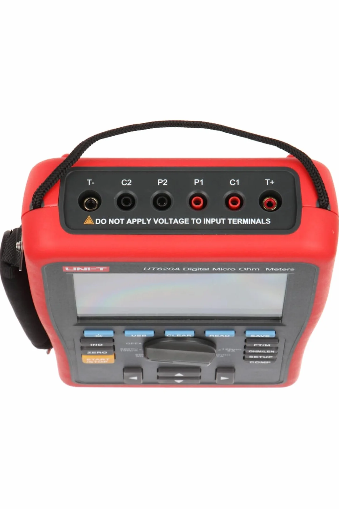 UNI-T UT620A Digital Micro Ohm Meter Resistance Meter DC low resistance 60000 Counts 6.0000K ohm with High/Low Limit Alarm USB and Back Lig