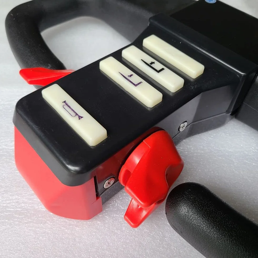 CH-01 con acelerador electrónico ET-126, conjunto de palanca de accionamiento de cabezal de timón de mango de funcionamiento para apilador eléctrico, camión de paletas eléctrico